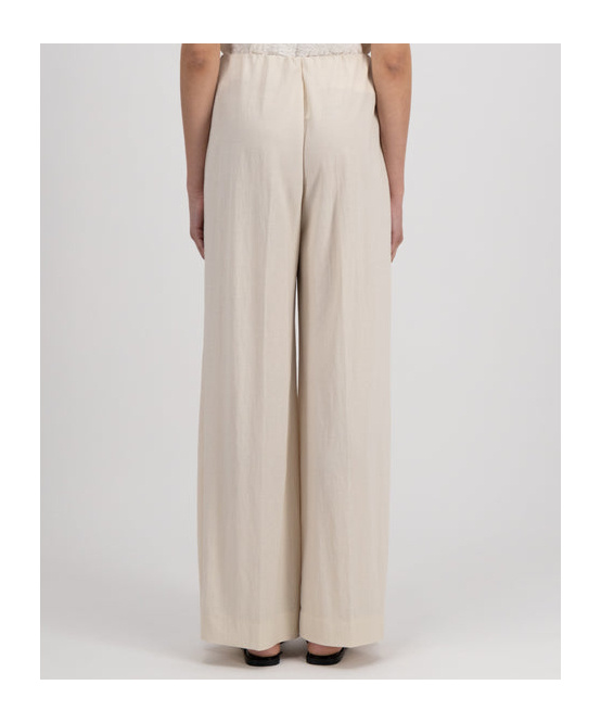 HARRIS WHARF LONDON FLARED TROUSERS