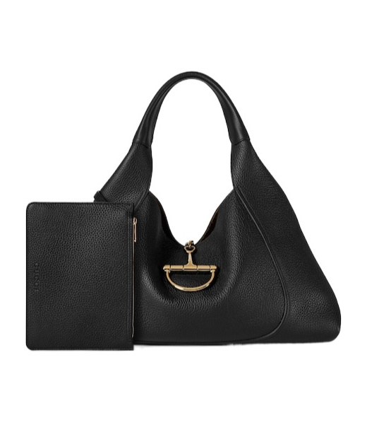 Gucci Softbit Maxi Shoulder Bag In Black