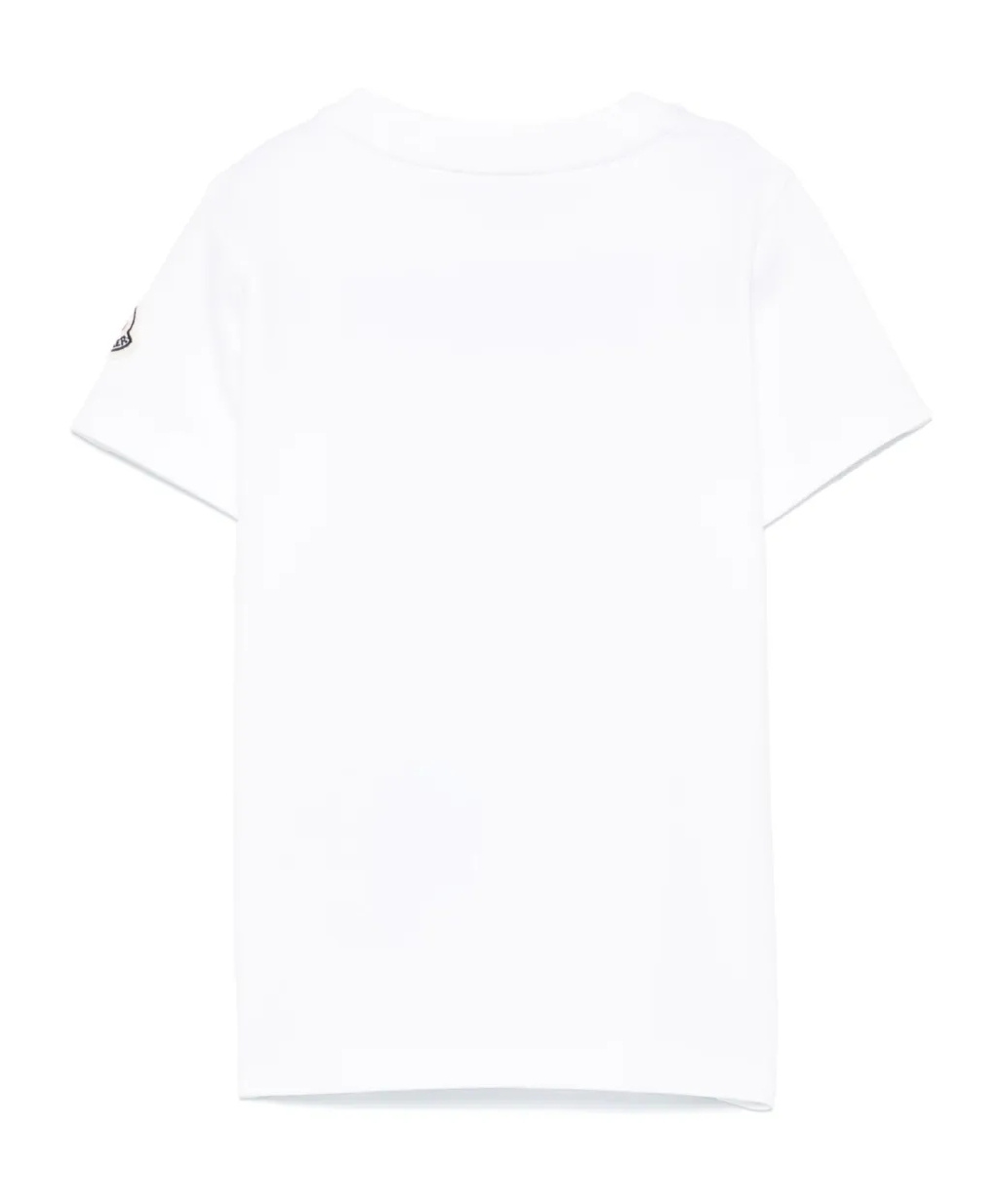 Moncler Teddy Bear-motif Cotton T-shirt In White