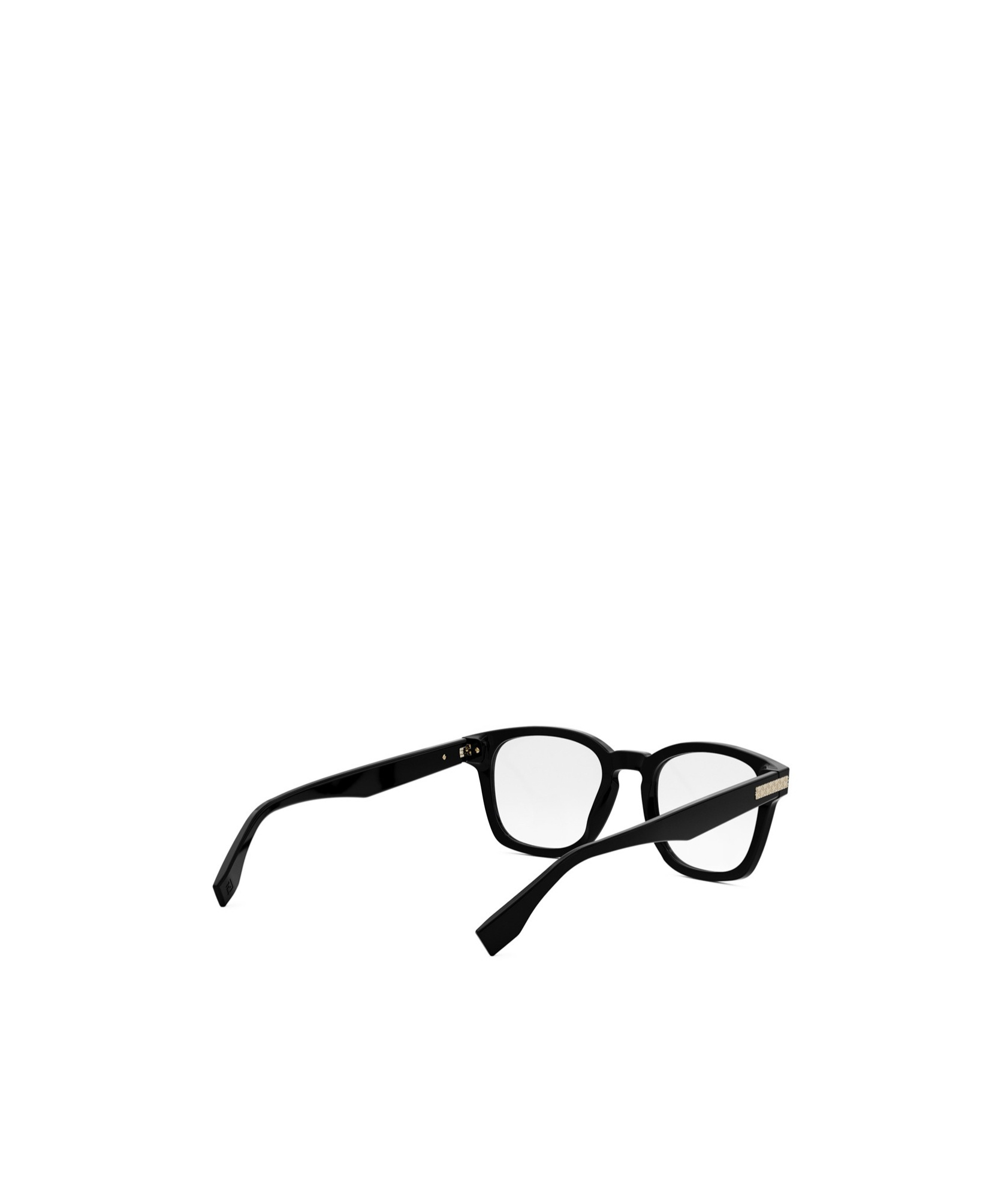 Shop Fendi Eyewear Square Frame Glasses In Black