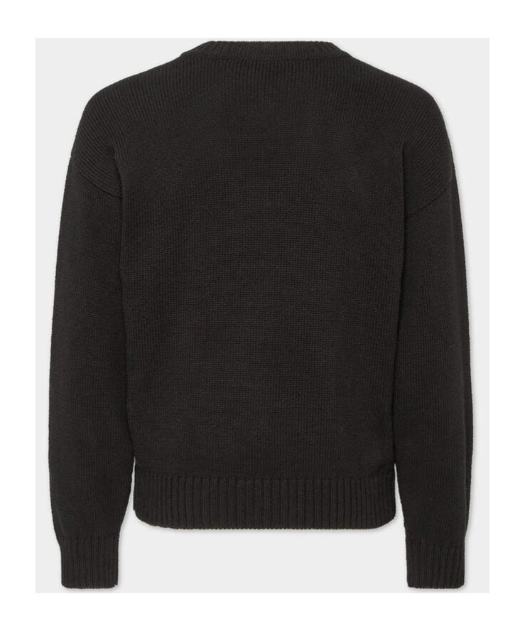 Dsquared2 Logo-print Knitted Jumper In Black