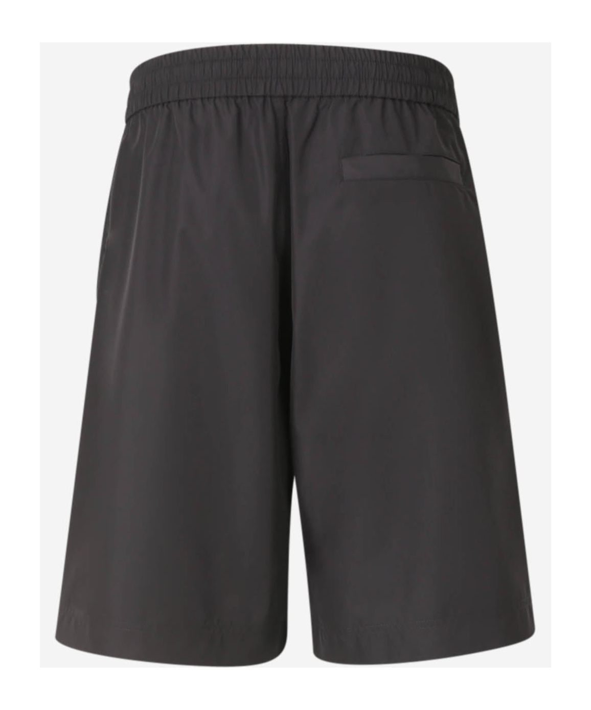 Givenchy Bermuda Shorts With Elastic Waistband And Back Pocket In Black