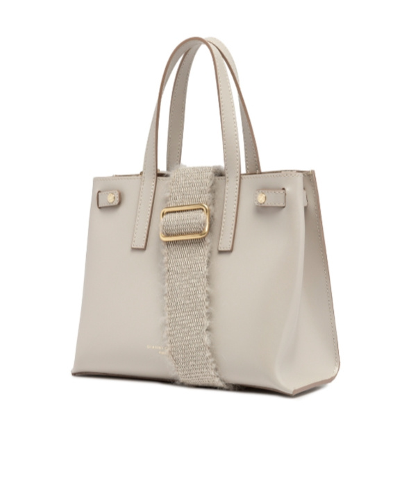Gianni Chiarini Altea Shoulder Bag In Nude