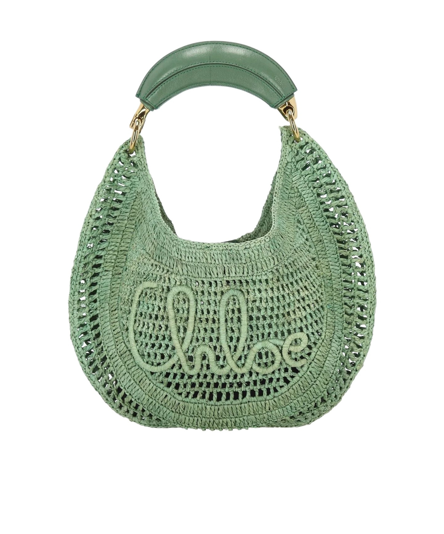 Chloé Green Made For A Woman Edition Summer Banana Bag In Green