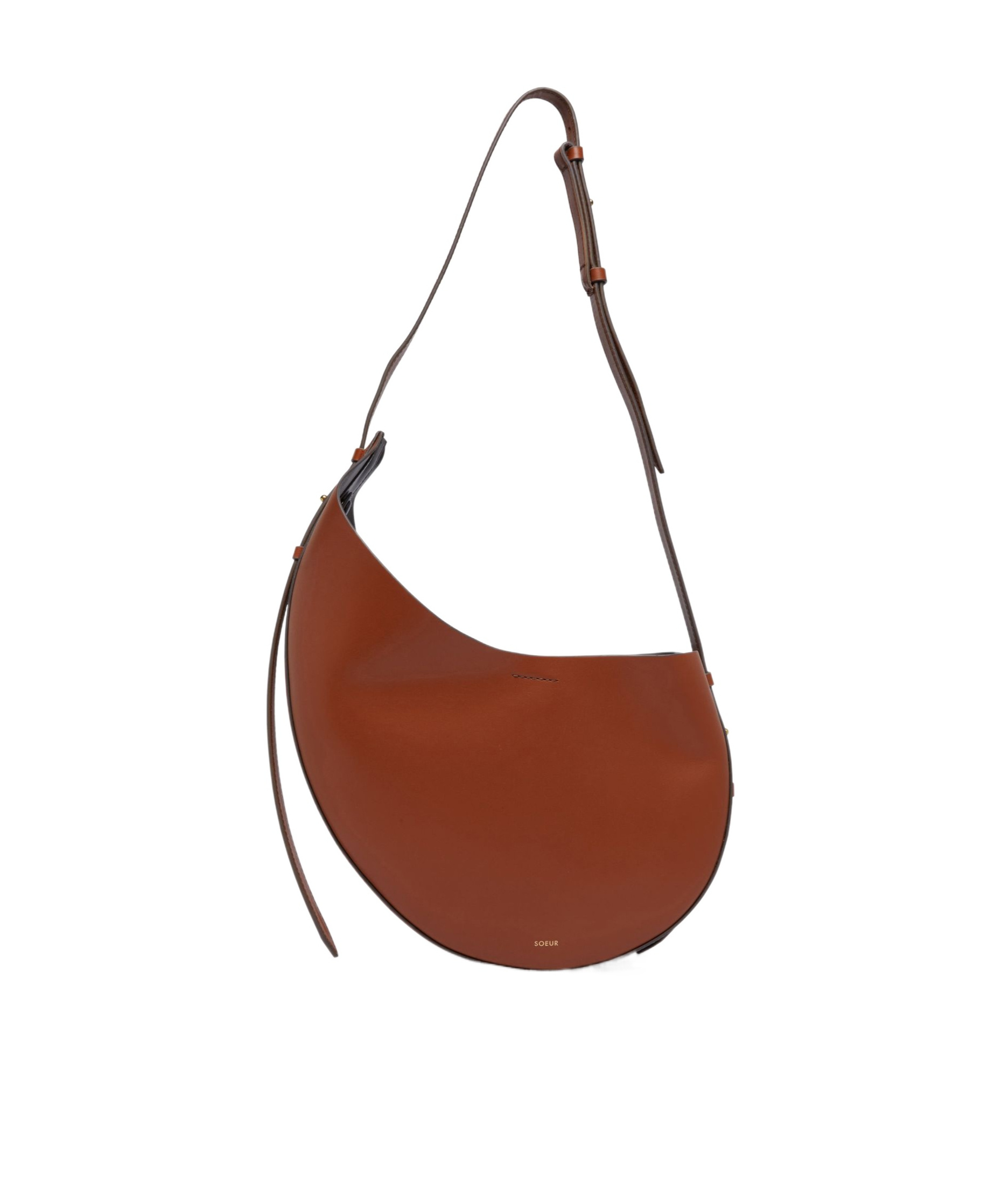 Soeur Adjustable Shoulder Bag In Natural Color