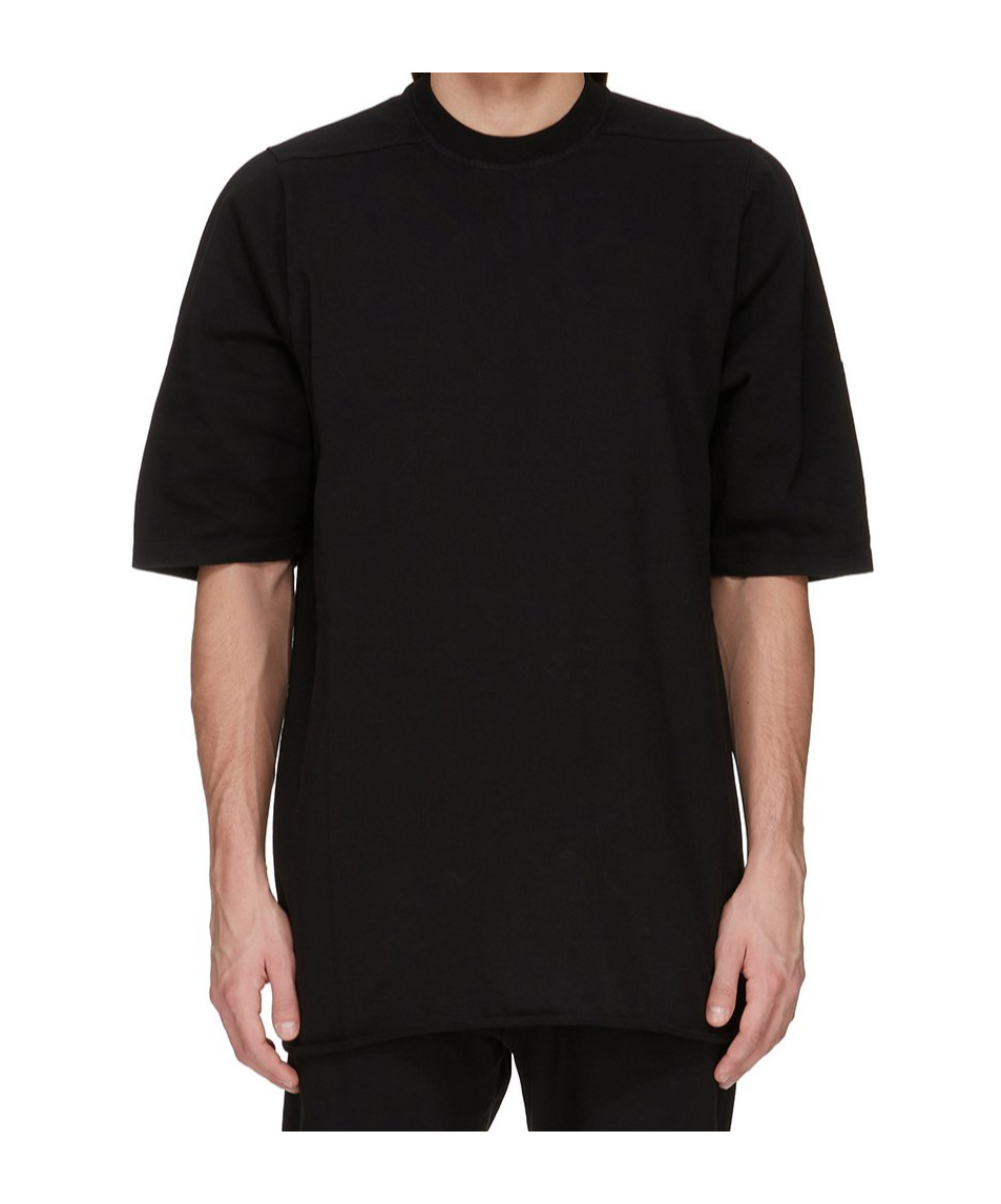 Rick Owens Drkshdw Short-sleeved T-shirt In Black