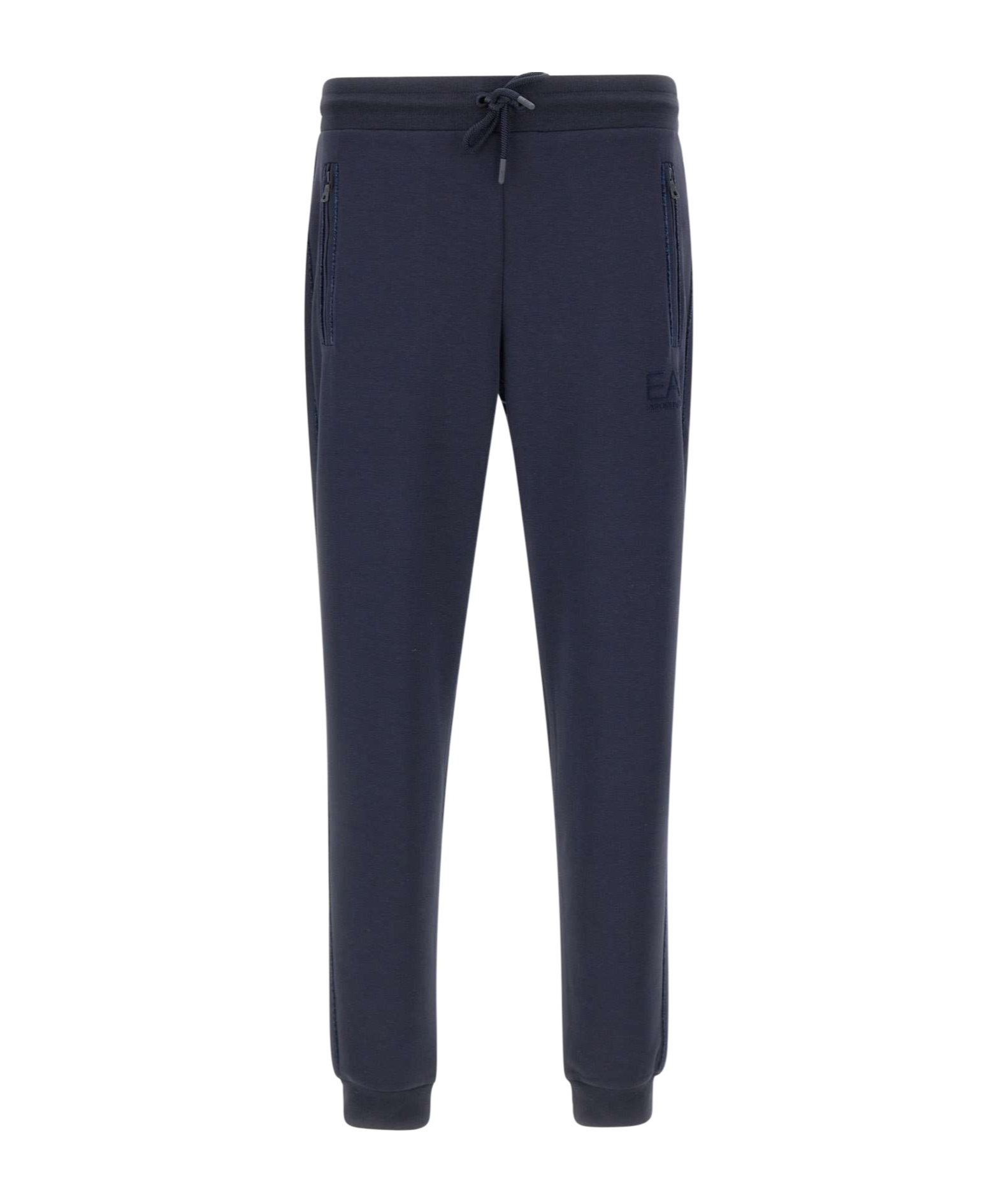 Ea7 Drawstring Sweatpants In Blue