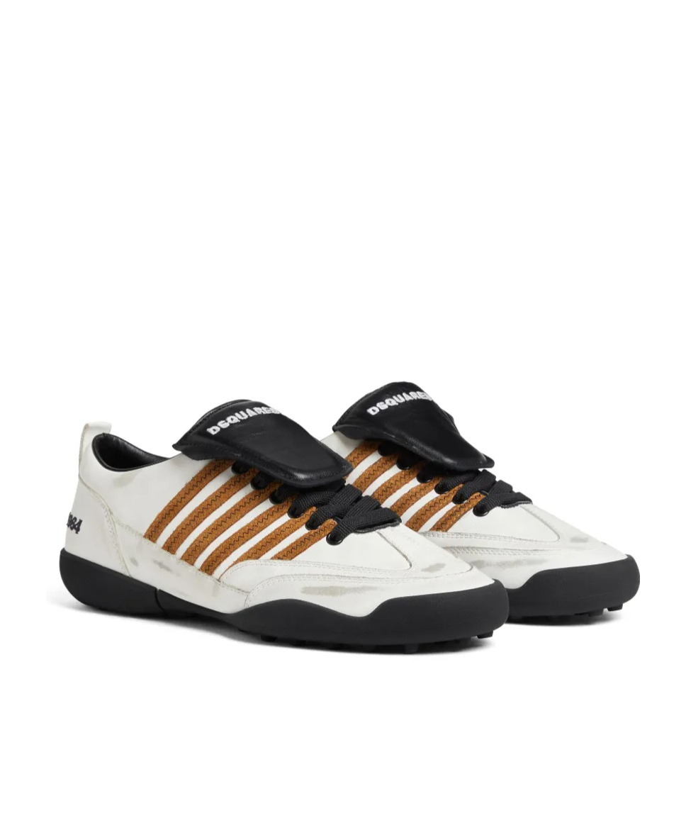 Dsquared2 Boxer Sneakers In White
