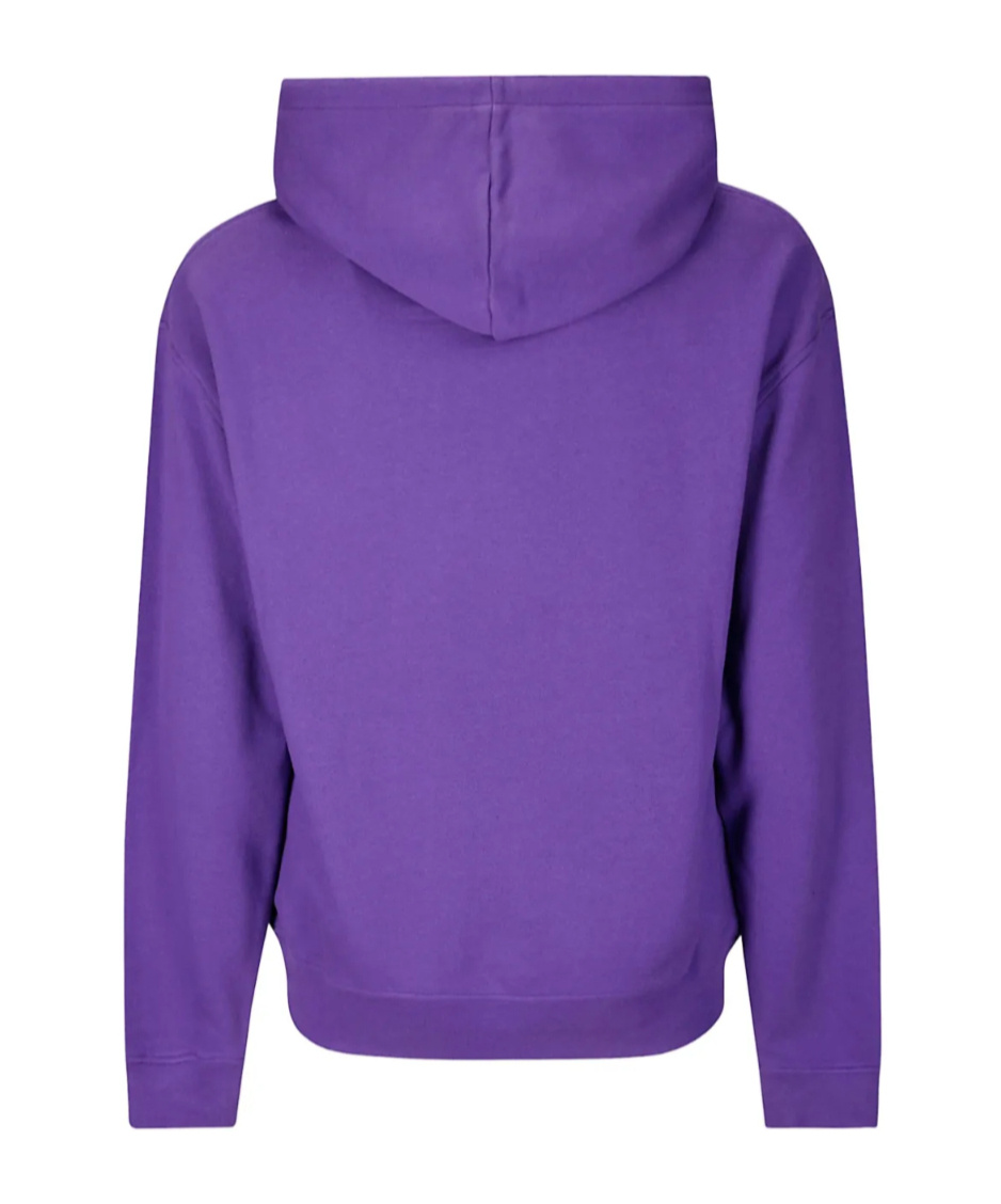 Icecream Satin Running Dog Popover Sweatshirt In Purple