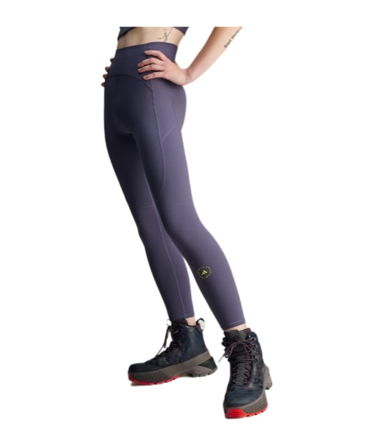 Shop Adidas By Stella Mccartney Logo-print Leggings In Gray