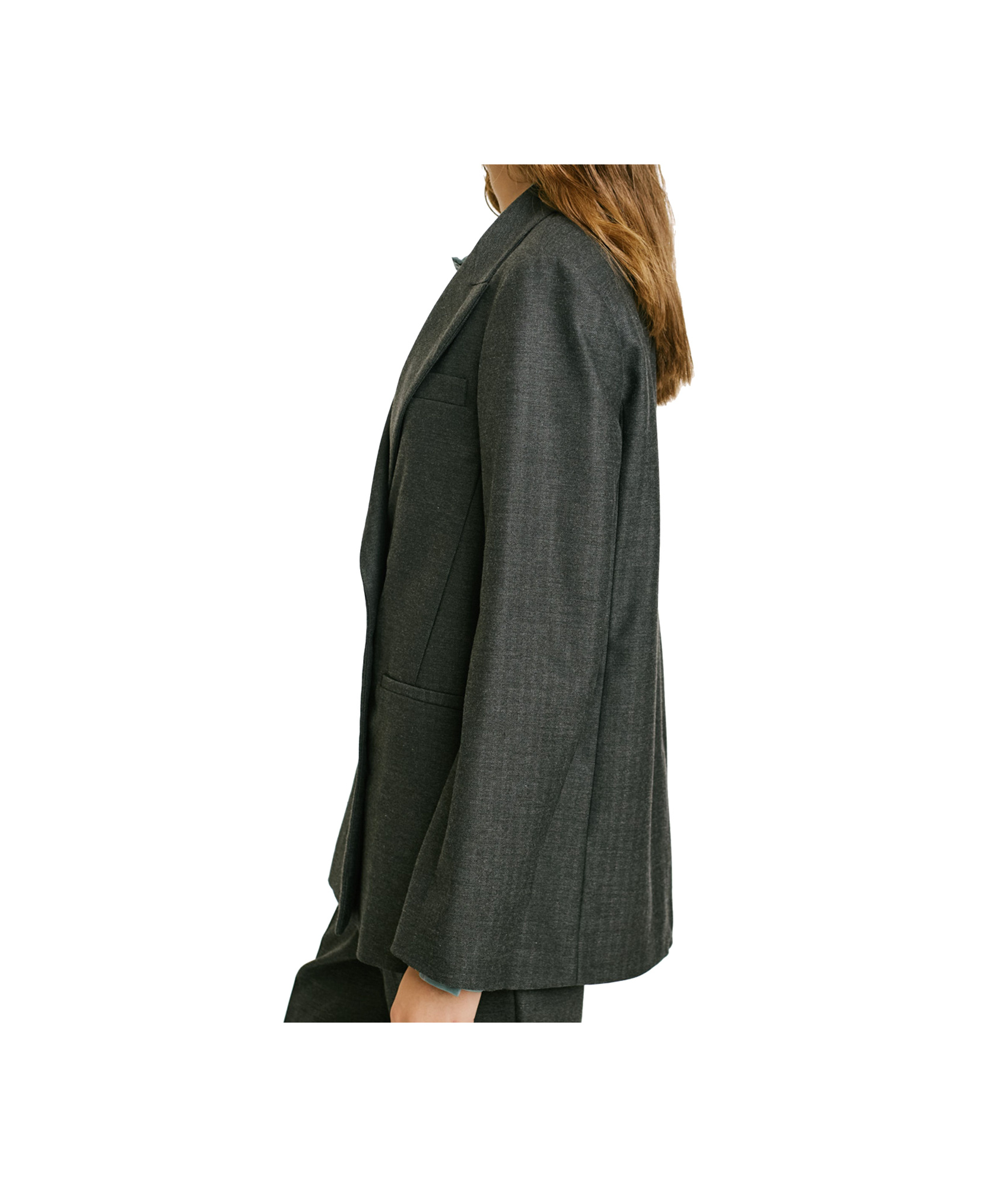 Momoní Long Sleeve Jacket In Black