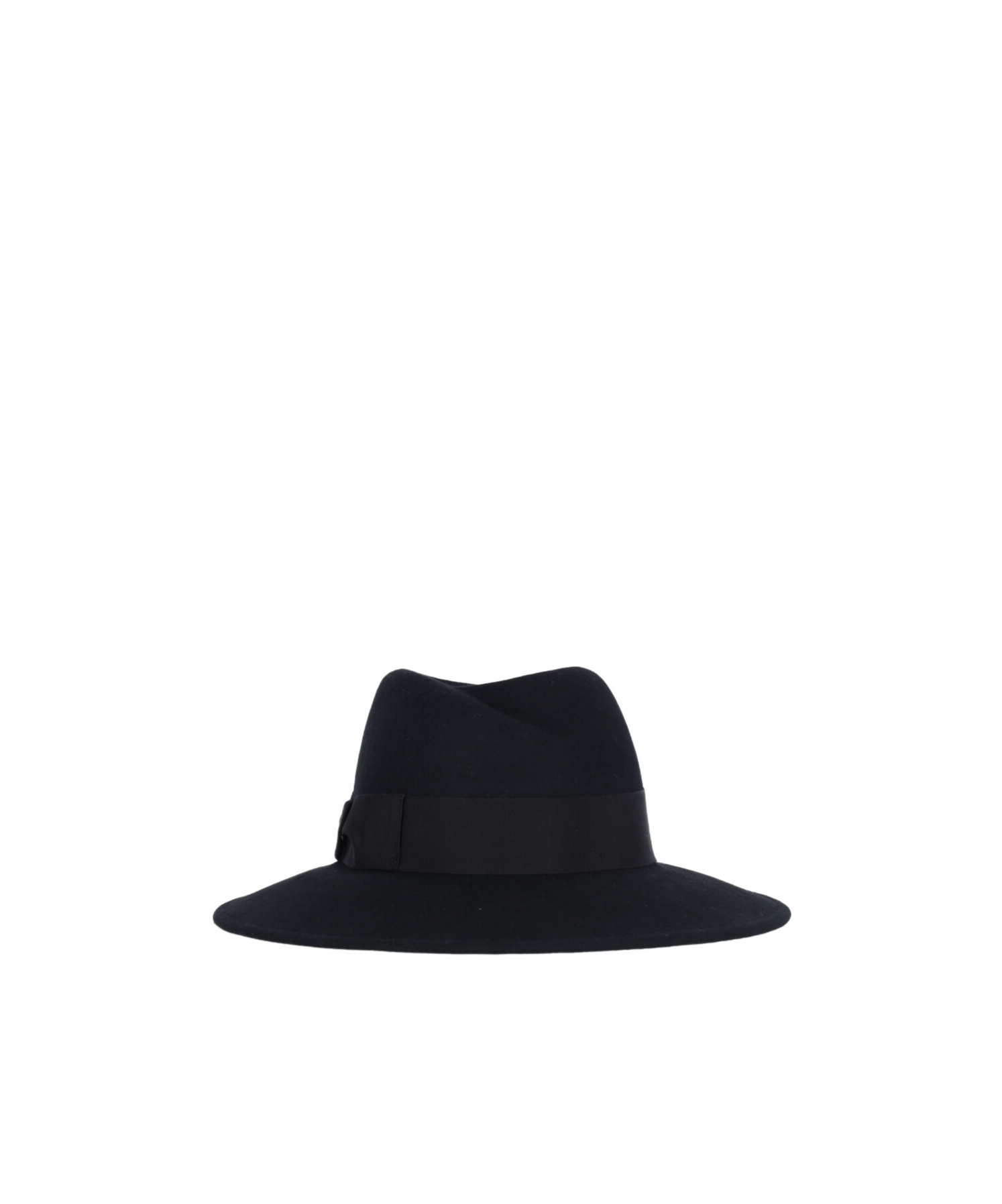 Borsalino Midnight Blue Felt Hat In Black