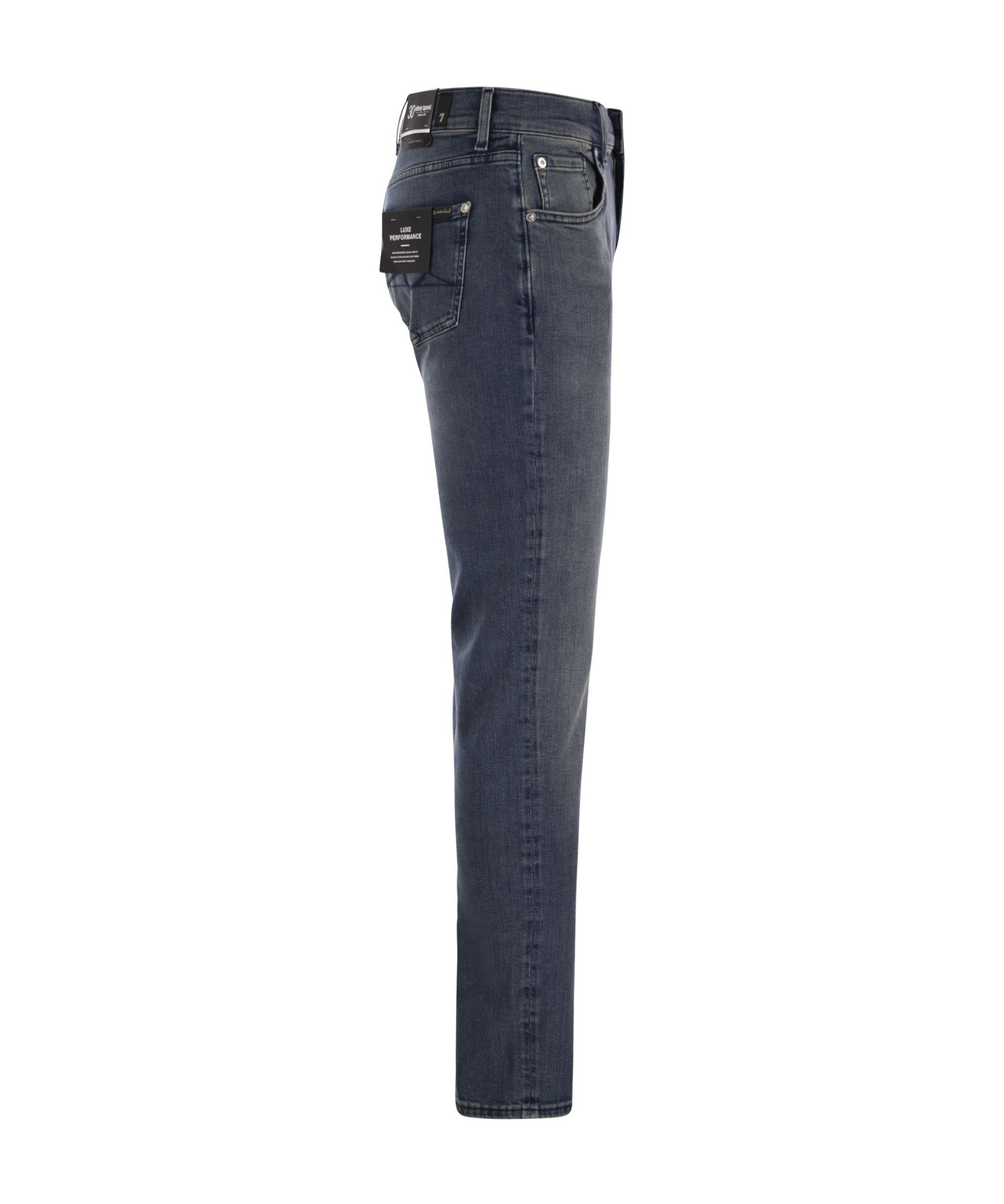 7 FOR ALL MANKIND BELT-LOOP JEANS