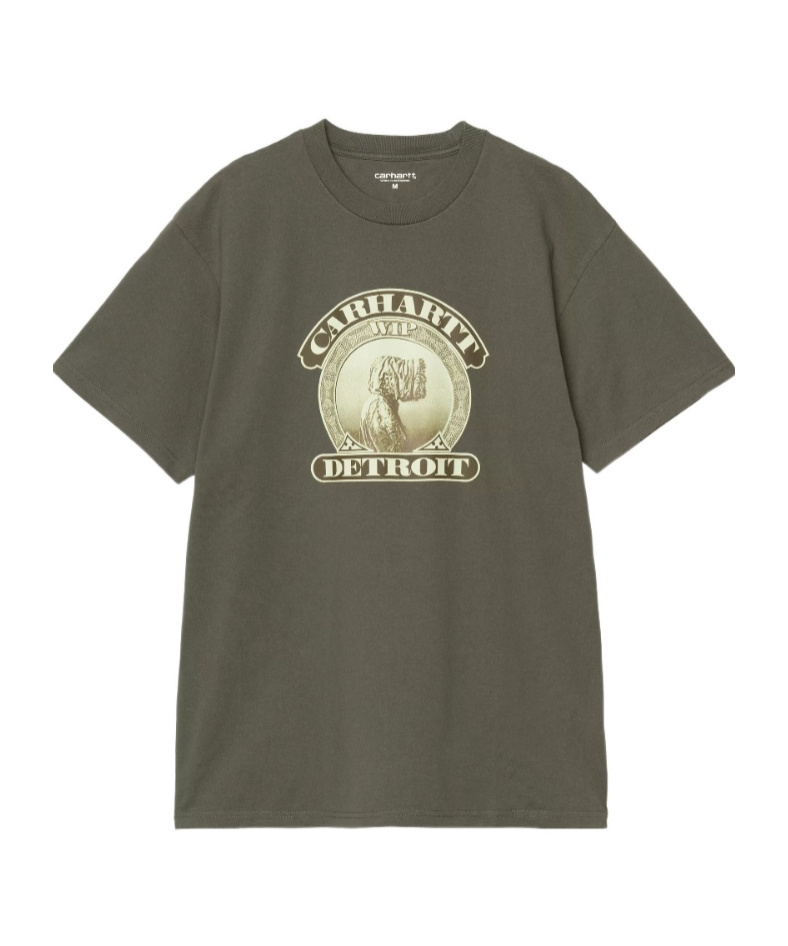 Carhartt Cold World Graphic-print T-shirt In Gray