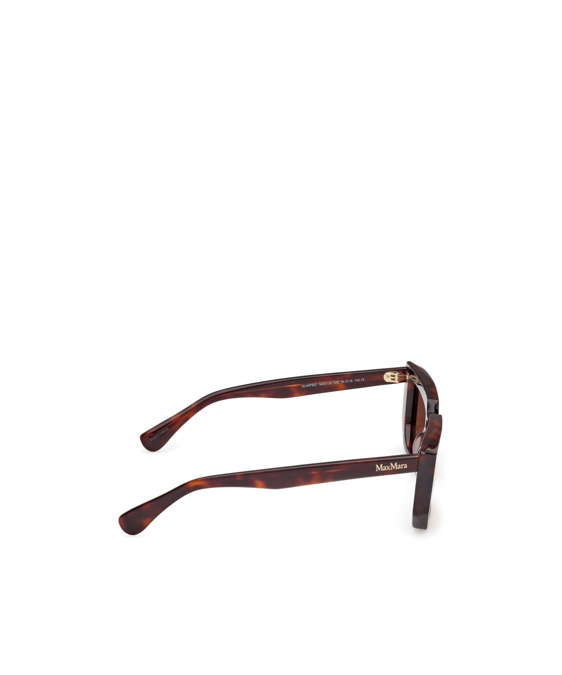 Max Mara Logo Sunglasses In Brown