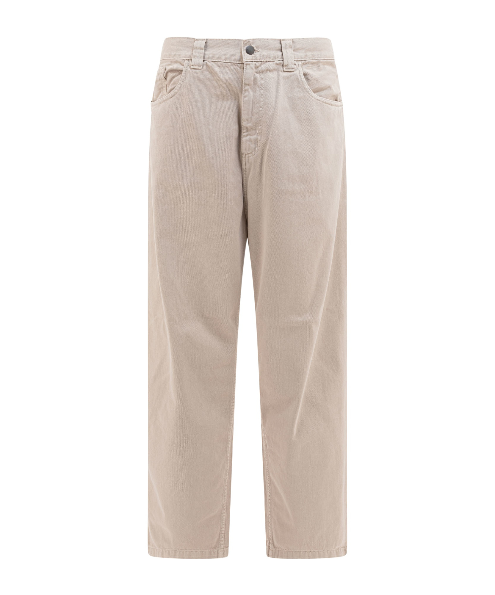 Carhartt Wip Brandon Twill Pants In Nude