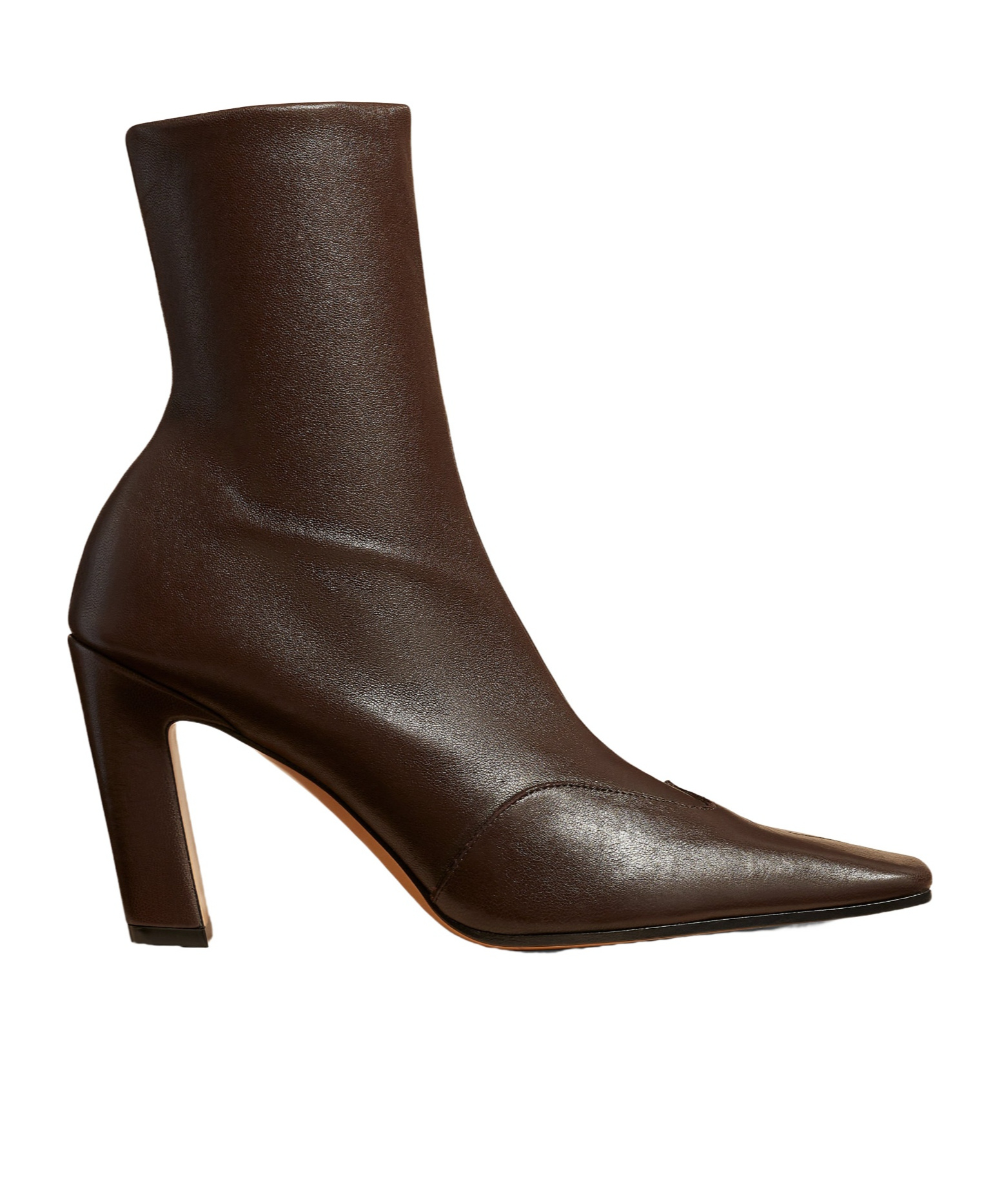 Khaite Nevada Ankle Stretch 85 Boot In Black
