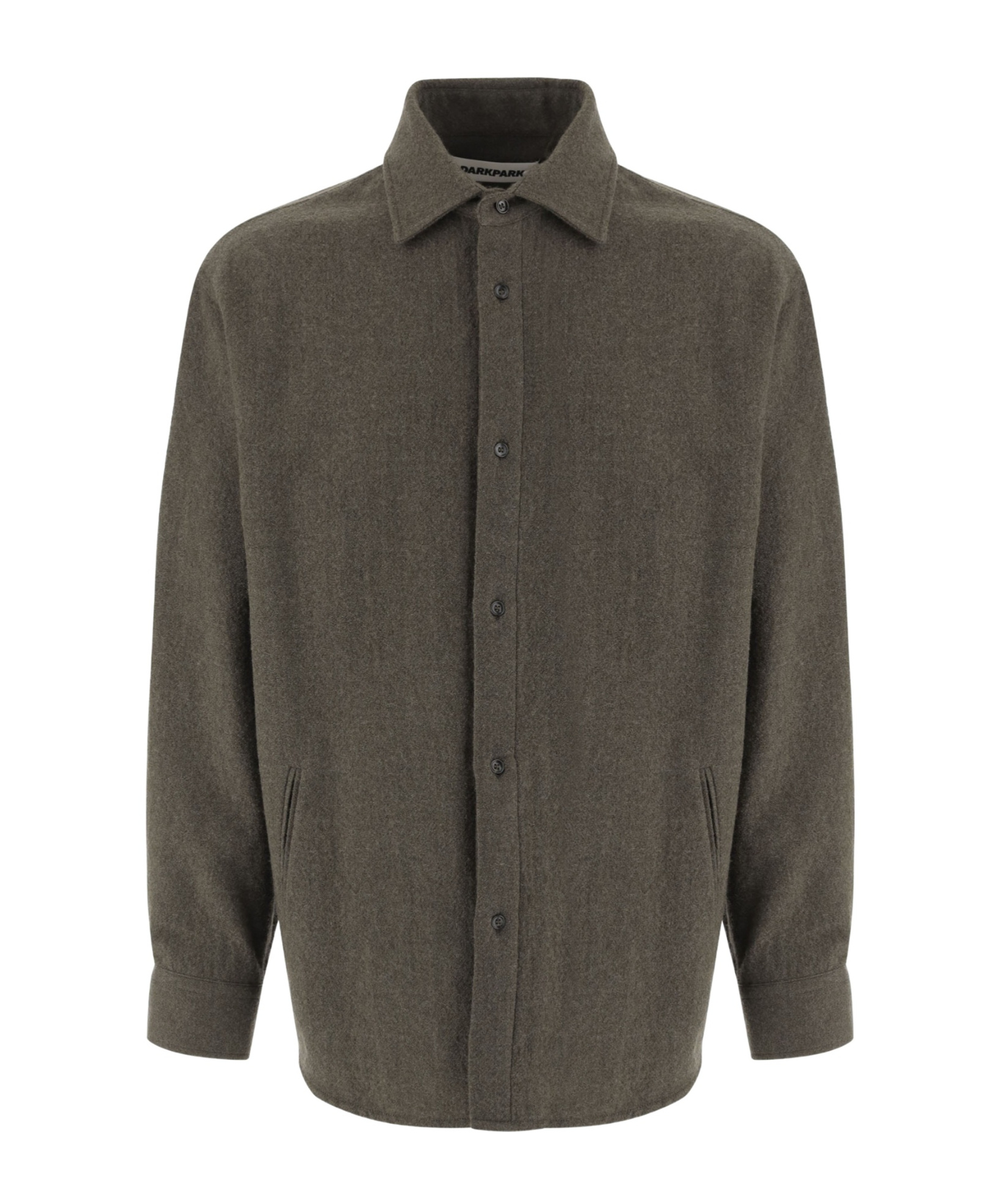 Darkpark Keanu Japanese Shirt In Brown