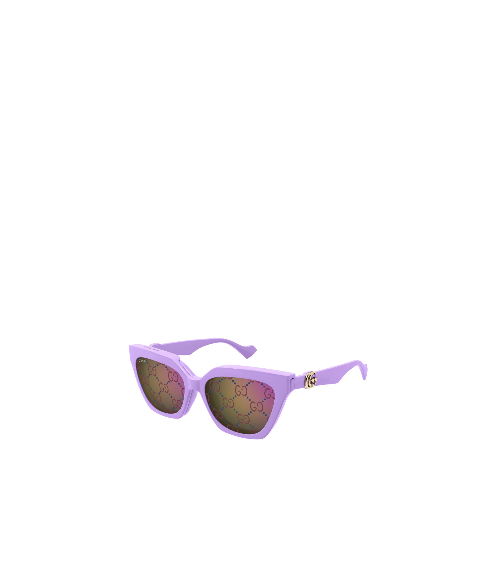 Shop Gucci Cat-eye Sunglasses In Purple