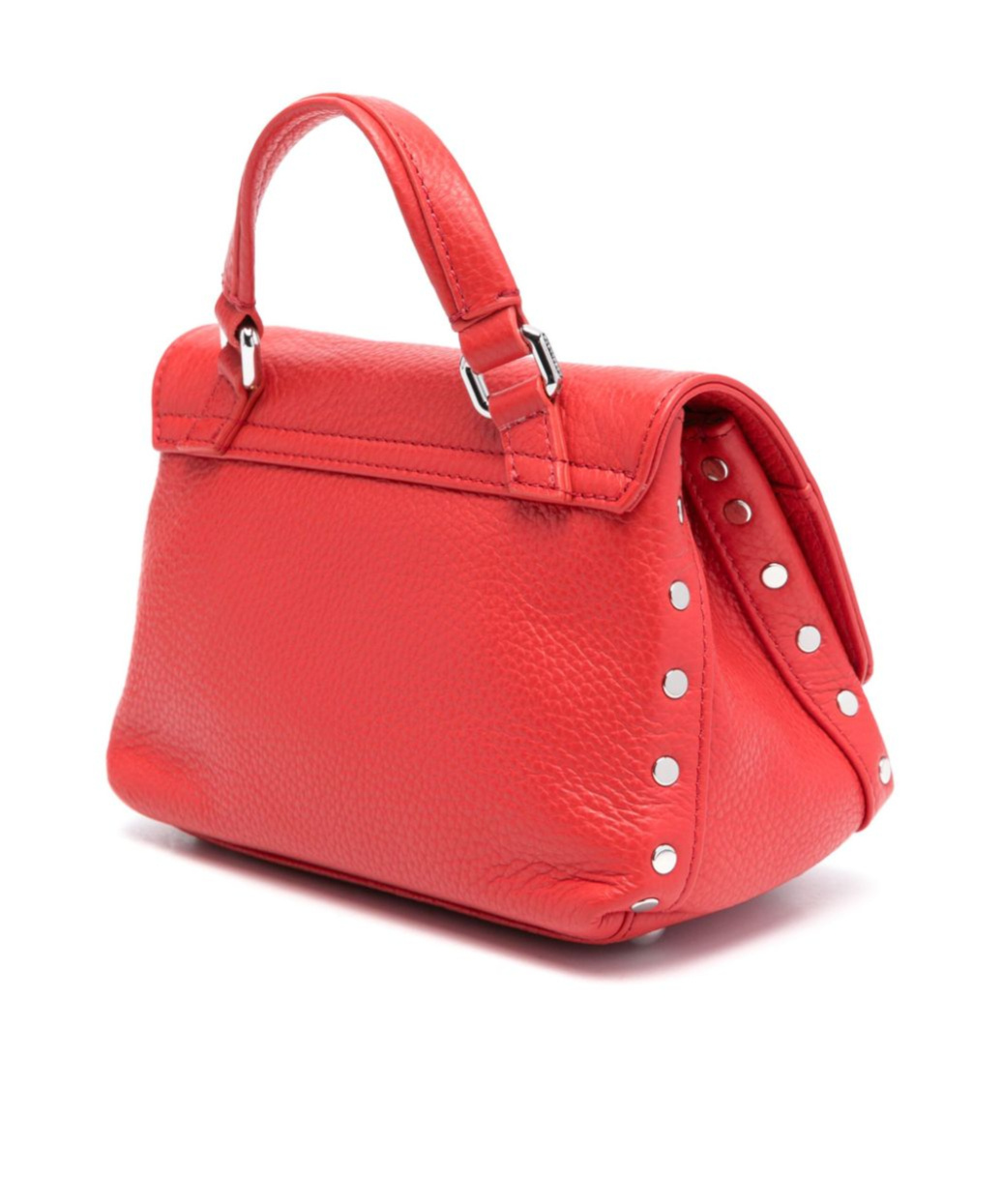 Zanellato Flip Shoulder Bag In Red