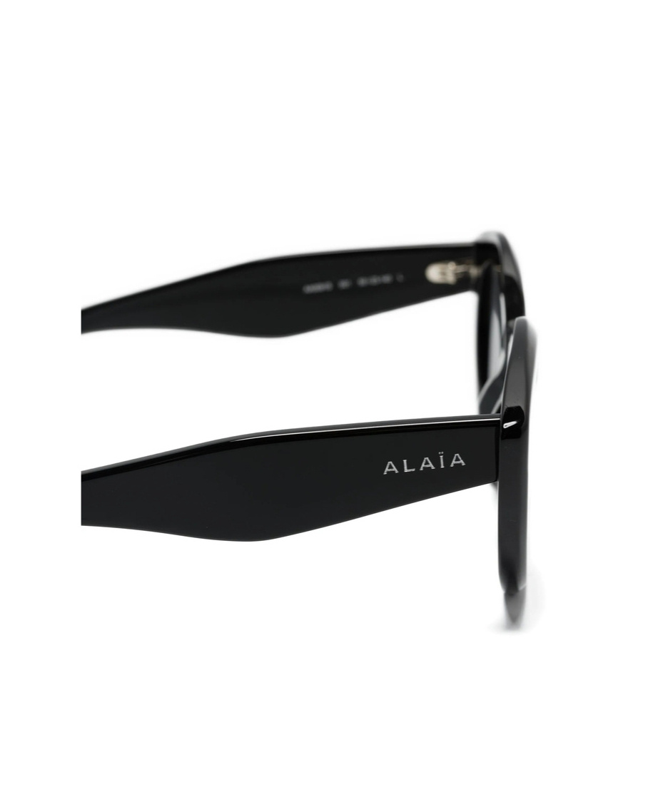 Alaïa Geometric Sunglasses In Black