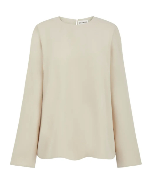 P.a.r.o.s.h Long Sleeves Blouse In Neutral