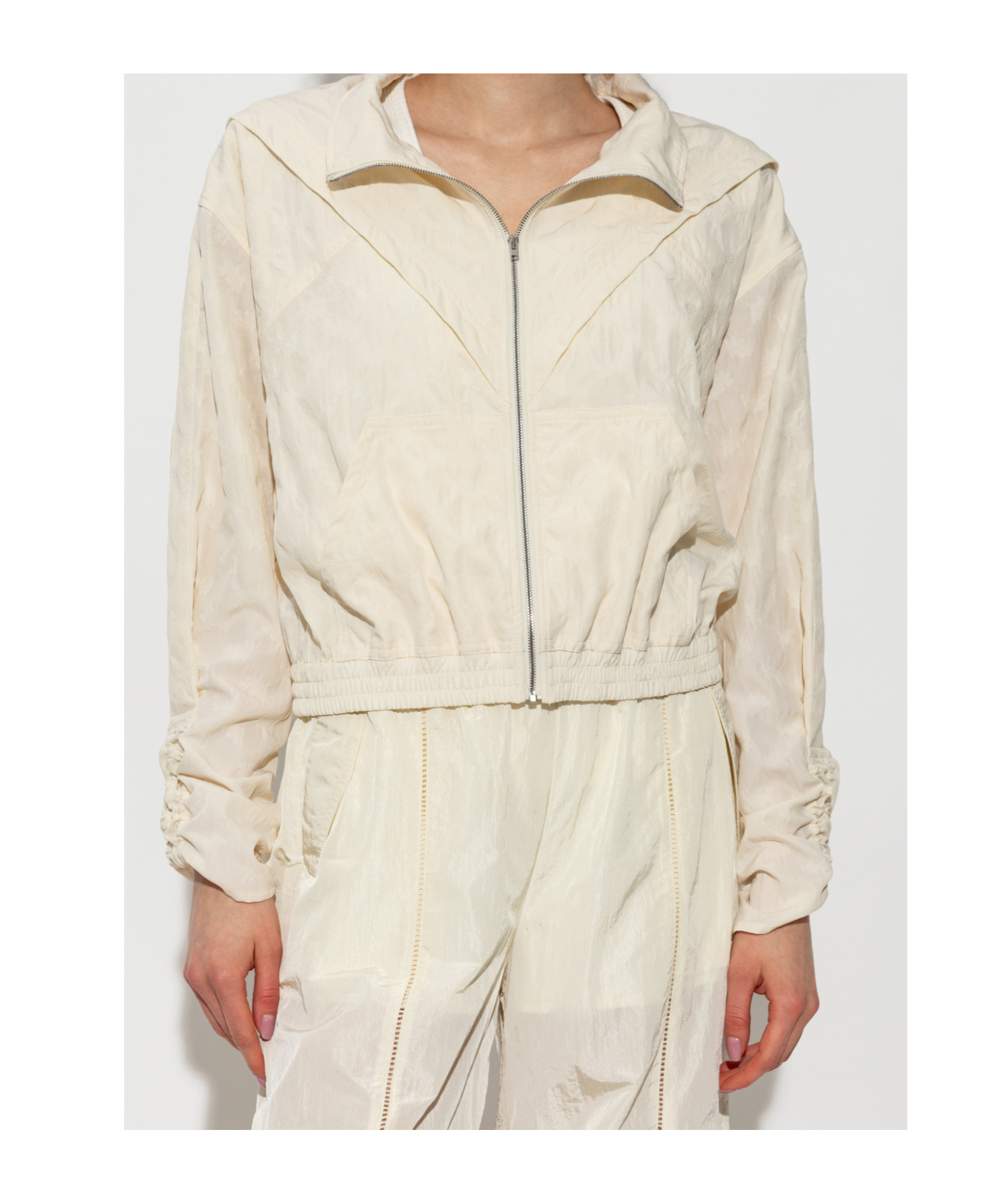 Iro Long Sleeve Casual Jacket In White