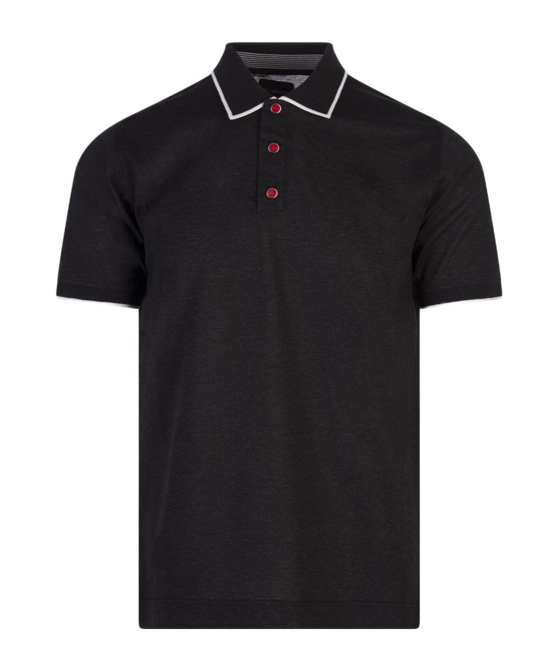 KITON SHORT-SLEEVED POLO SHIRT 