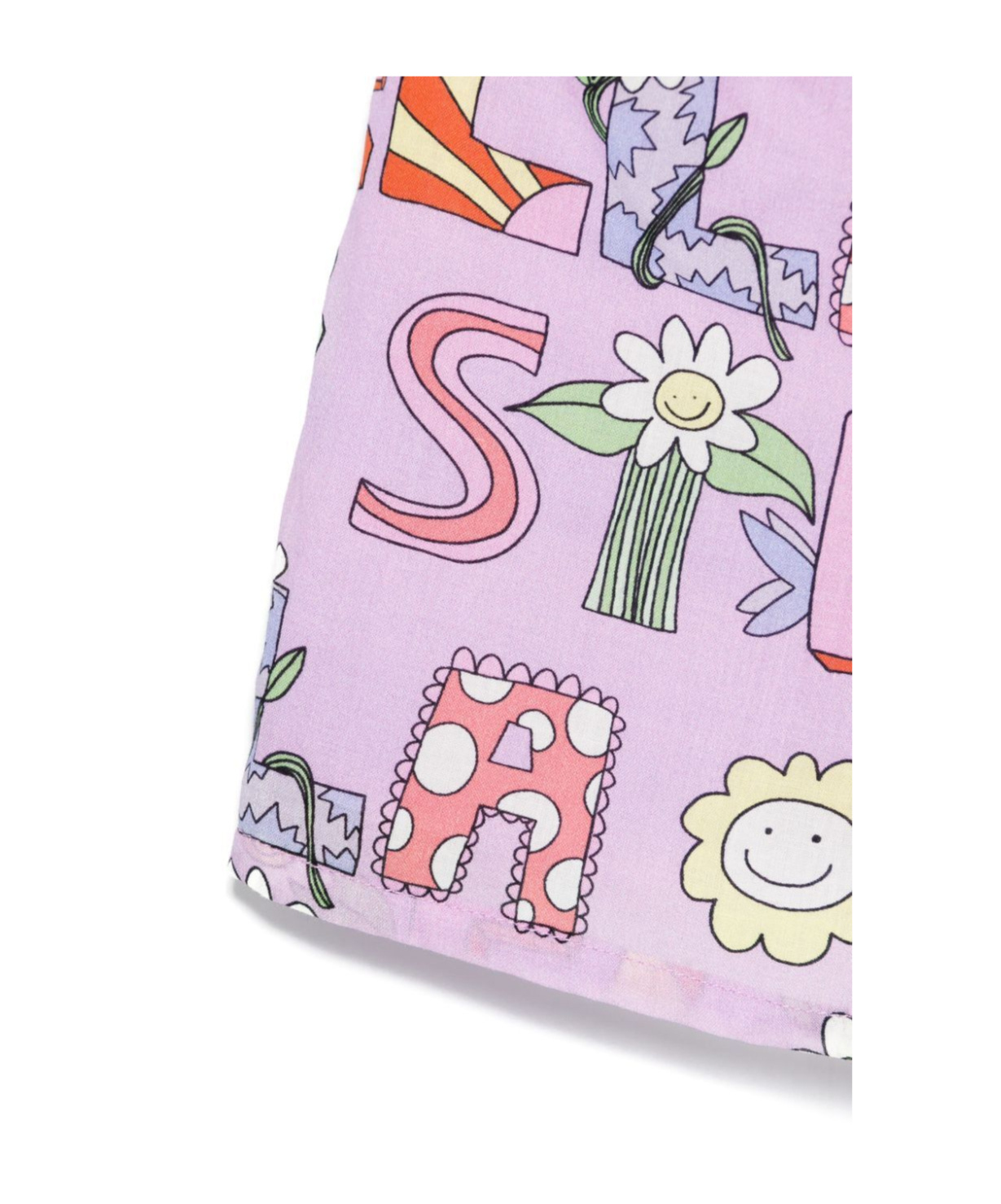 Stella Mccartney Pattern Printed Shorts In Purple