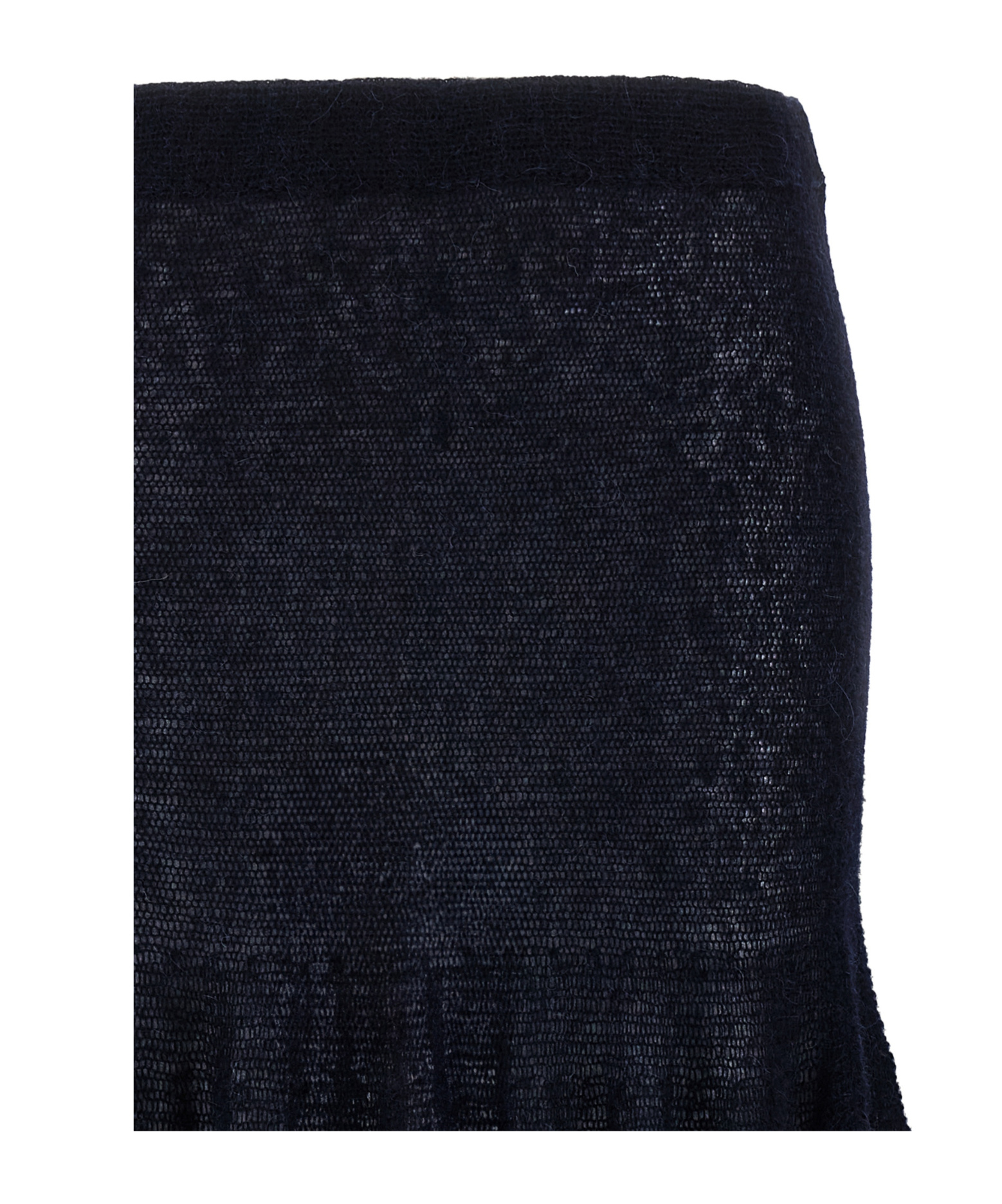 Magda Butrym Knitwear 16 Skirt Elastic Waistband In Black