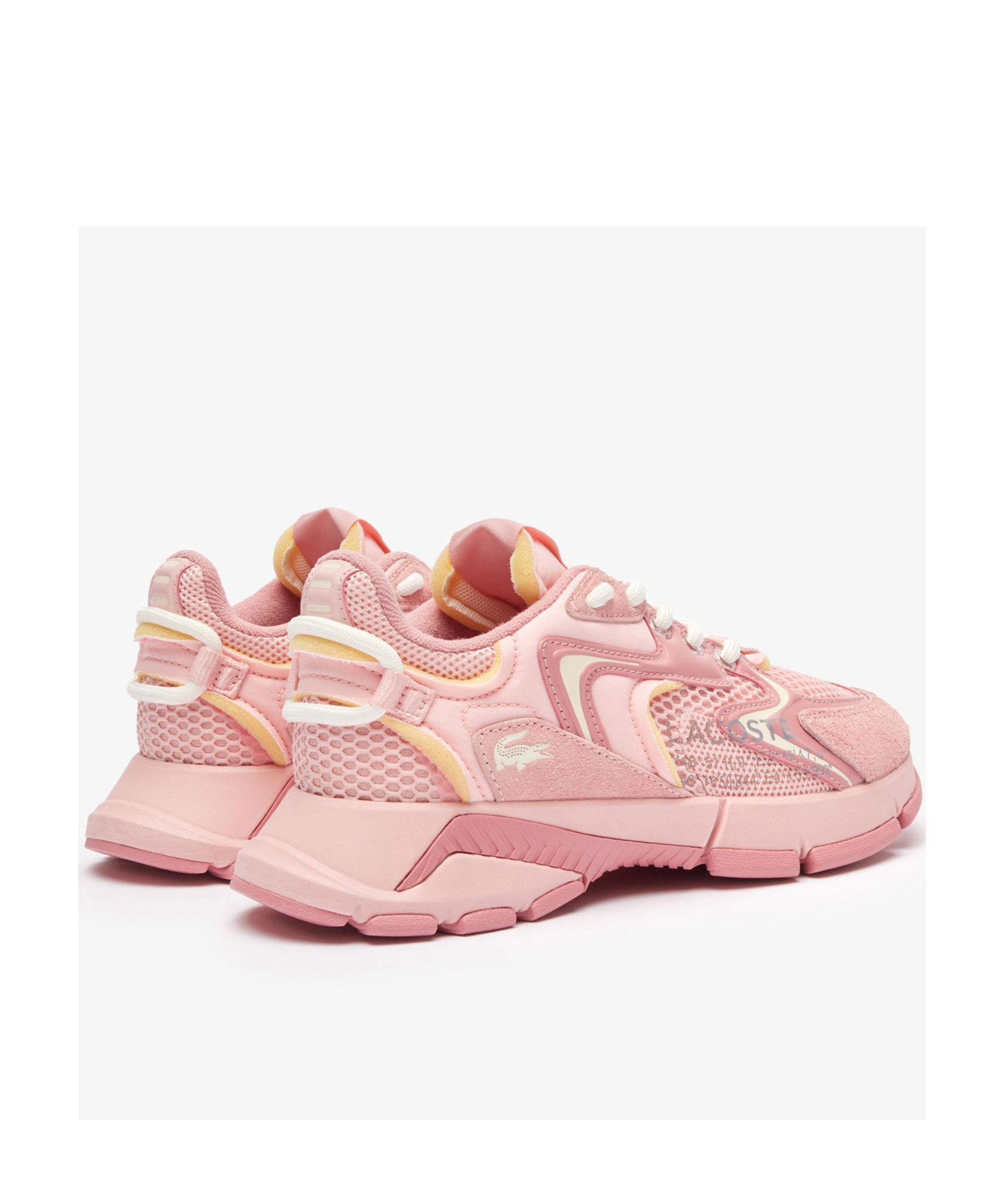 Lacoste Round-head Sneakers In Pink