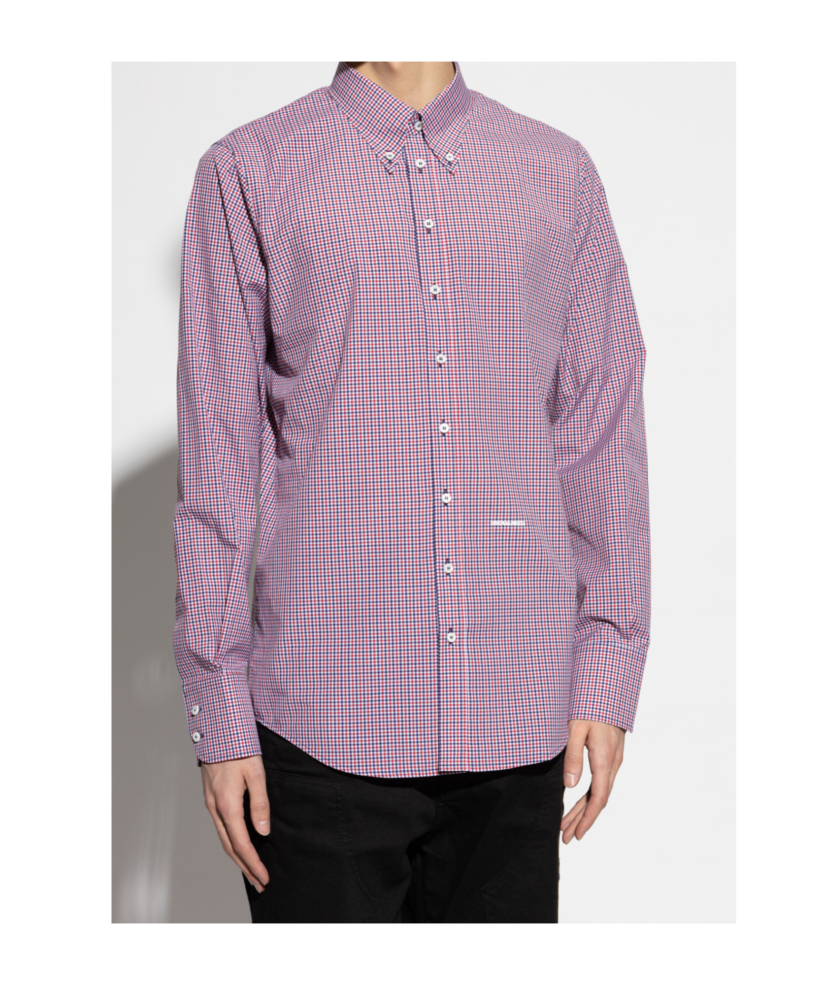Dsquared2 Cotton Shirt In Purple