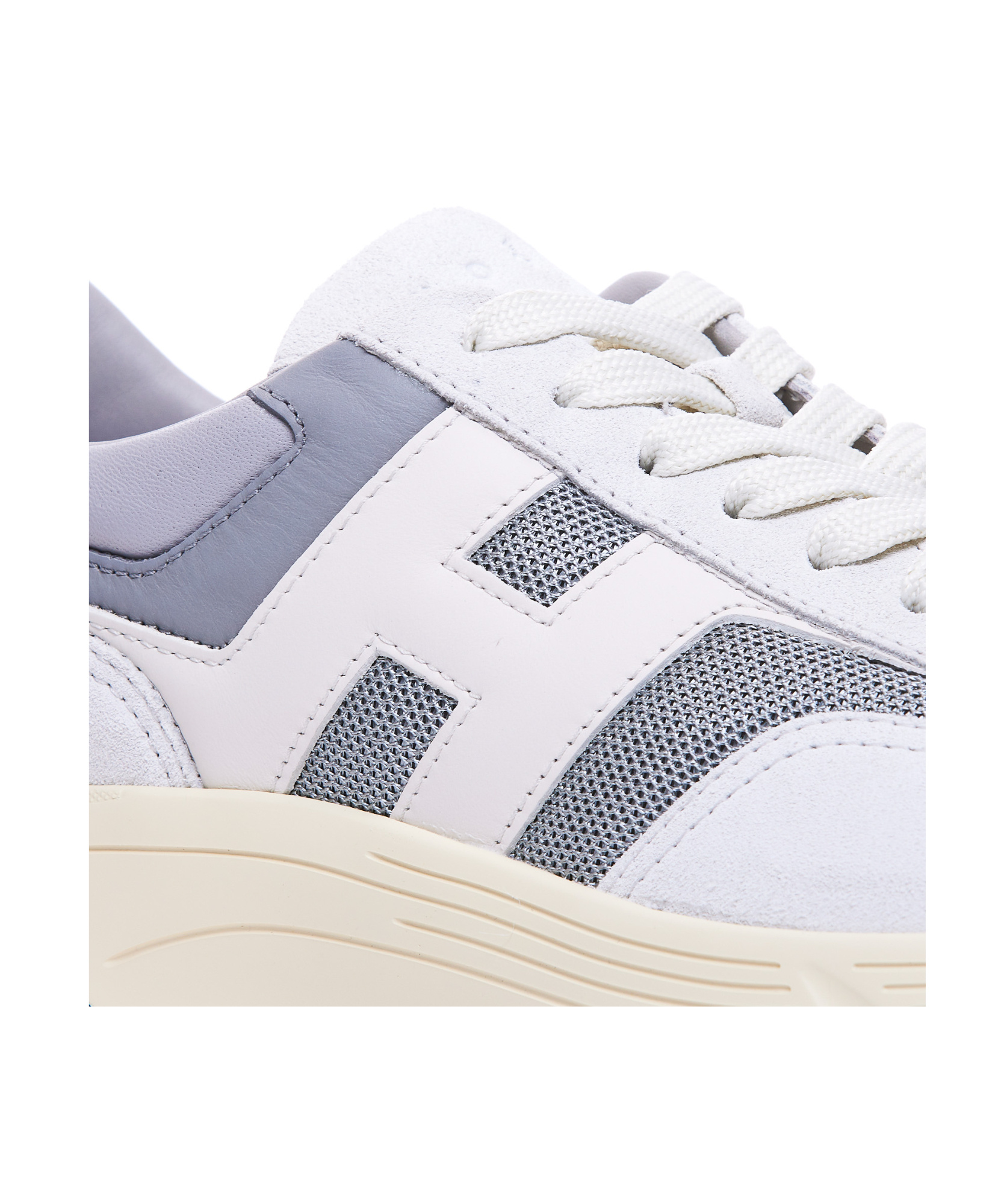 Hogan Round-head Sneakers In White