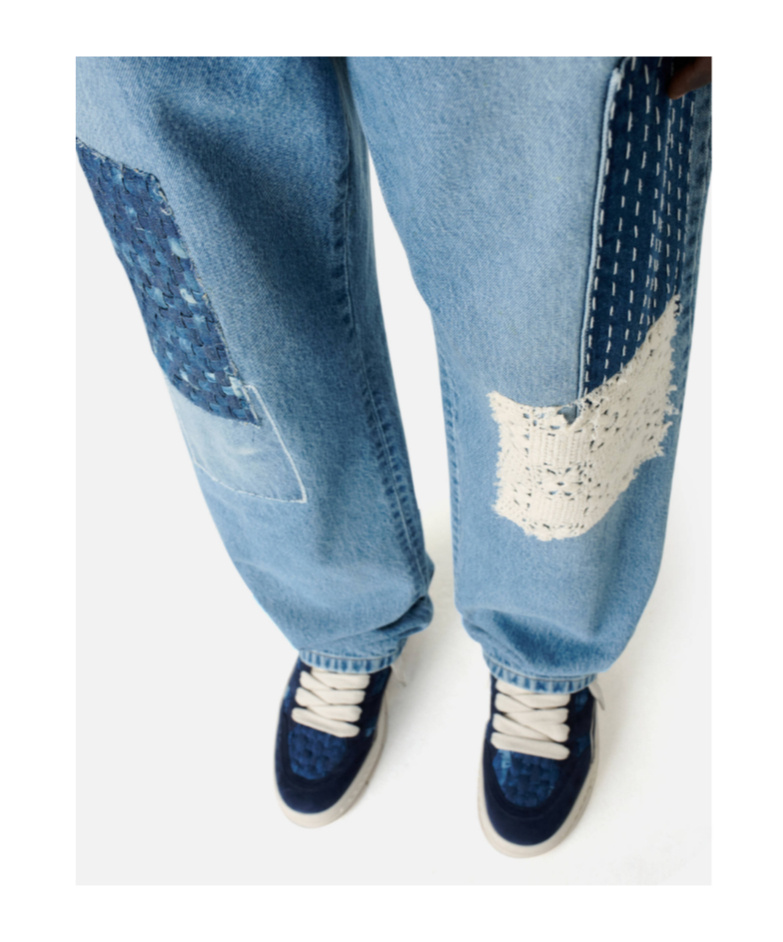 Axel Arigato Quilt Casual Jeans In Blue