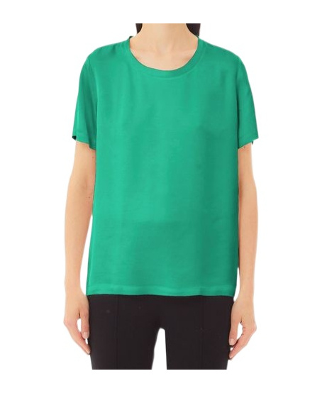 Liu •jo Satin Crewneck T-shirt