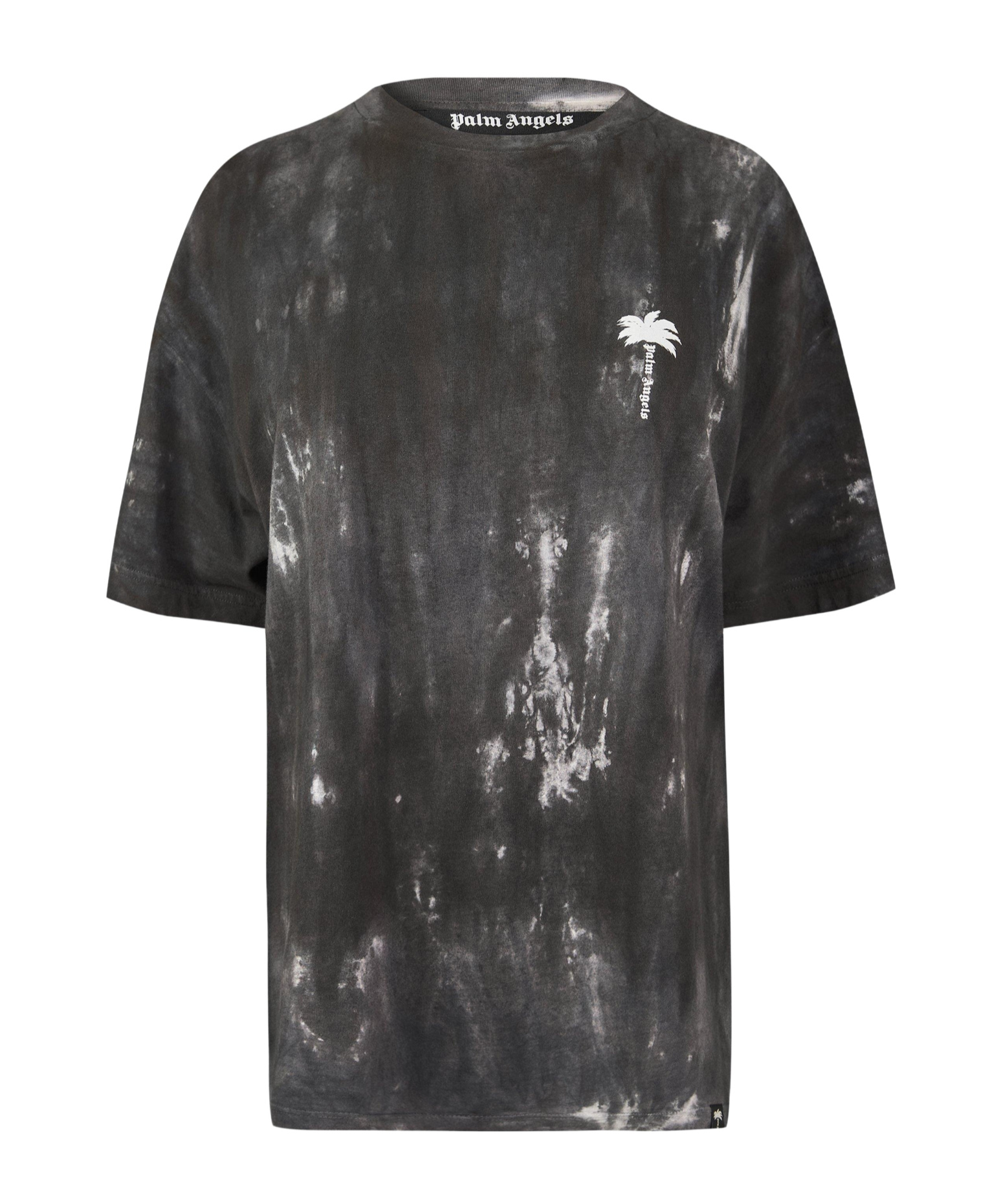 Palm Angels Trendydyed Tshirt In Black