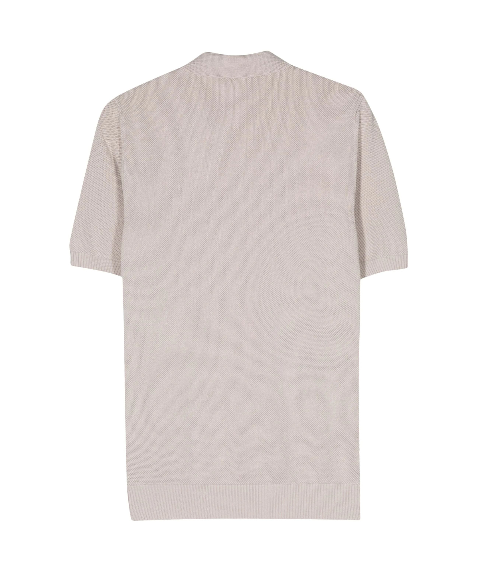 Boglioli Piqué Cotton Polo Shirt In Beige