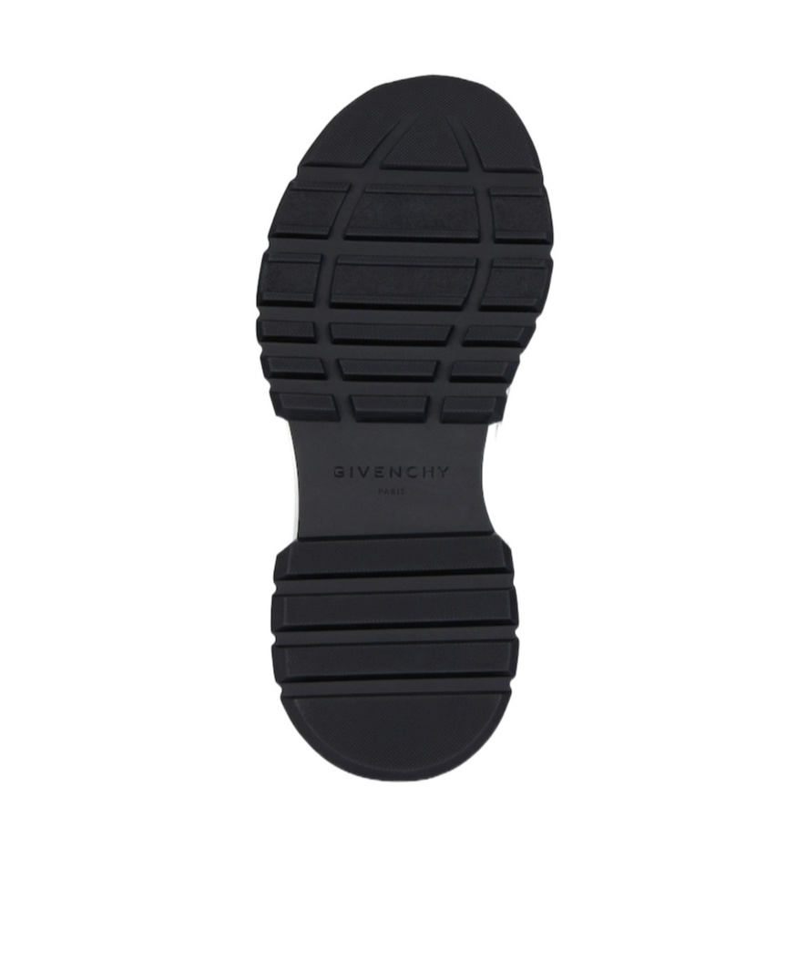Givenchy Zippered Sneakers Contrast Panels In White