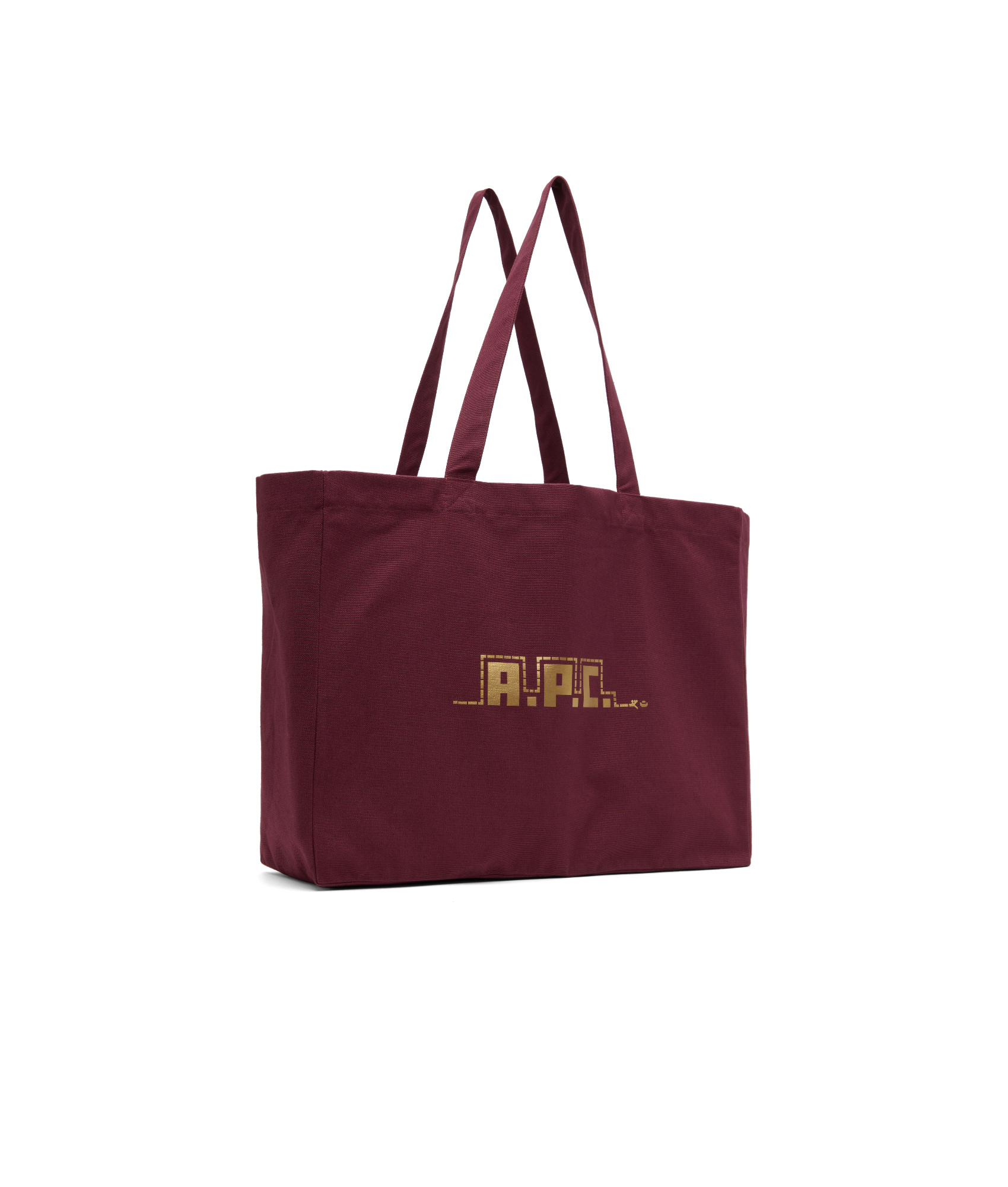 Apc Lettering Detail Shoulder Bag In Red