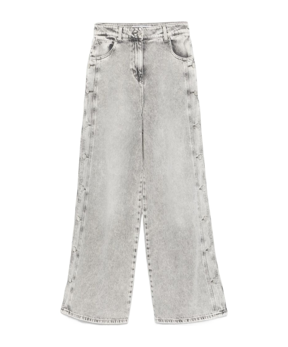 Iro Denim Straight-leg Jeans In Gray