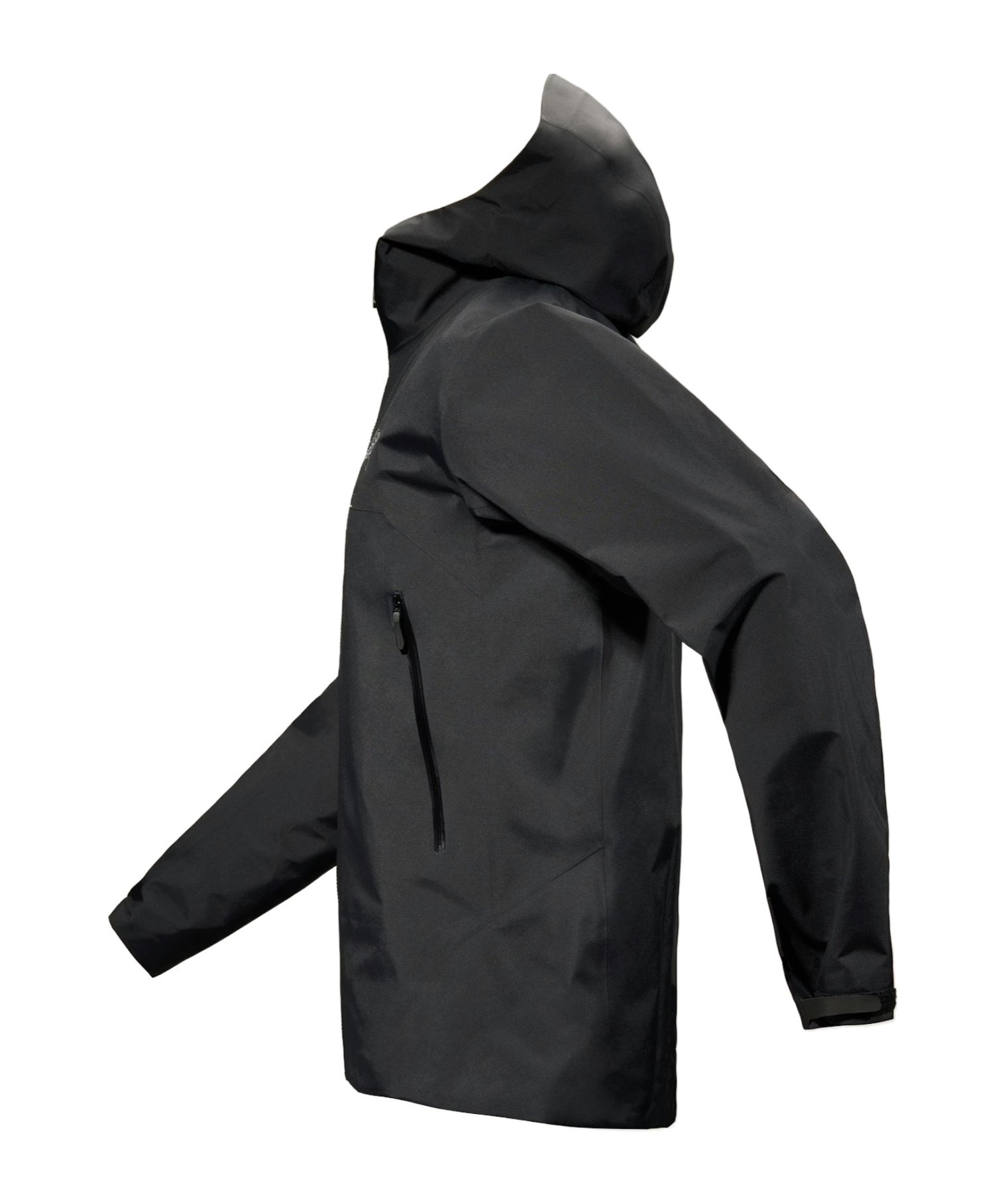 Arc'teryx Beta Hooded Windbreakers Jacket In Black