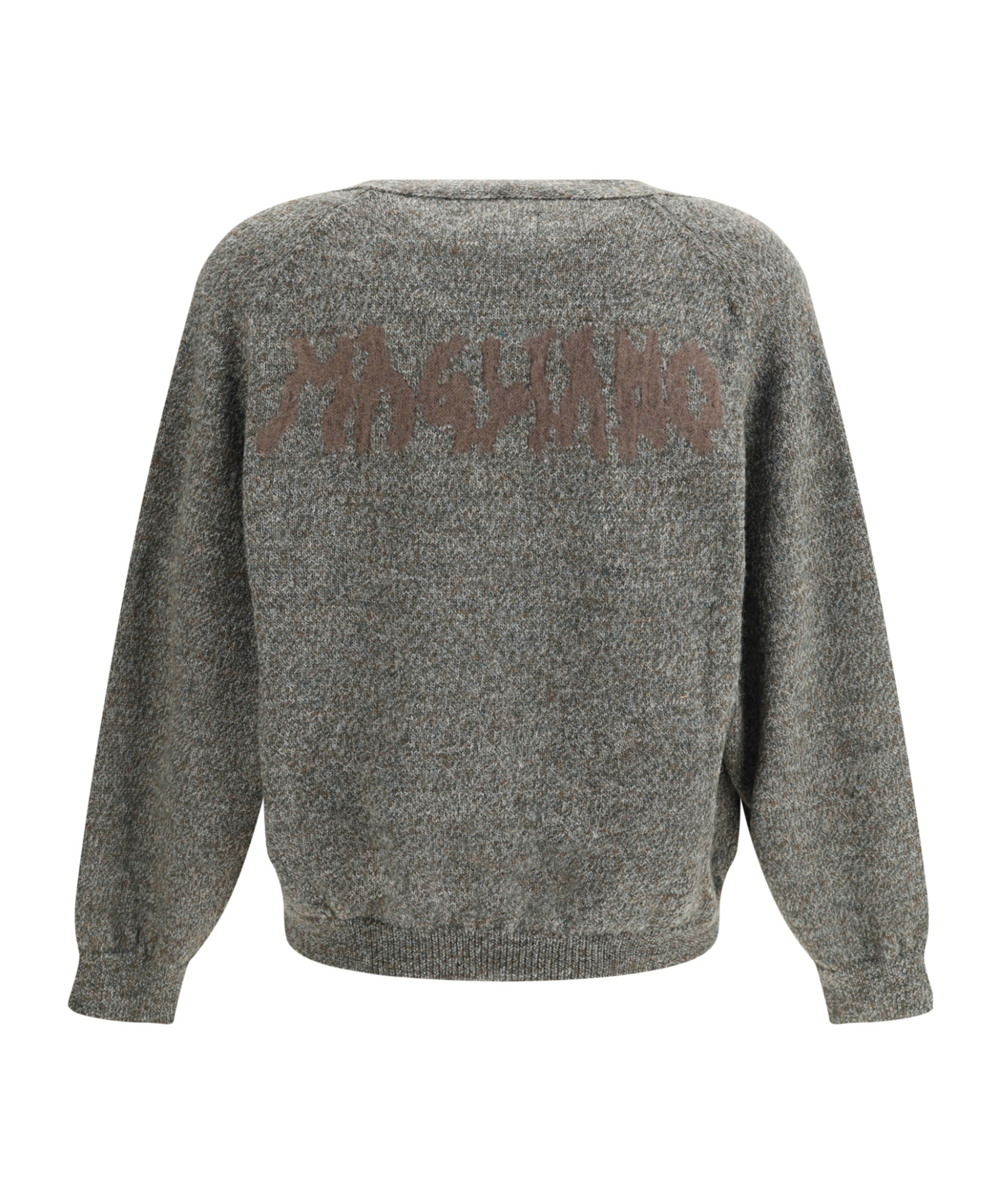 Magliano Grampa Baby Buttoned Cardigan In Gray
