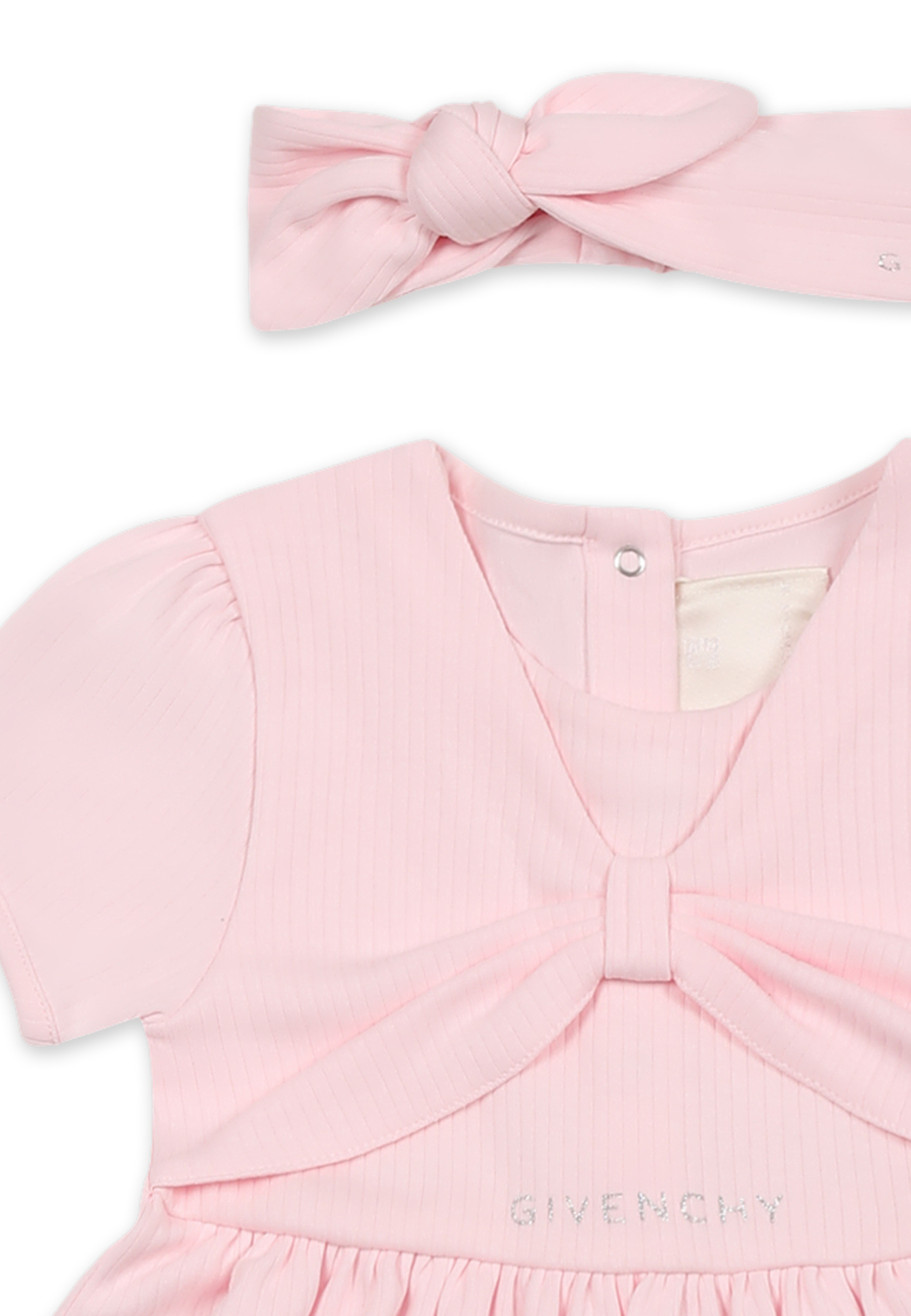 Givenchy Short-sleeved Dress Set In Pink