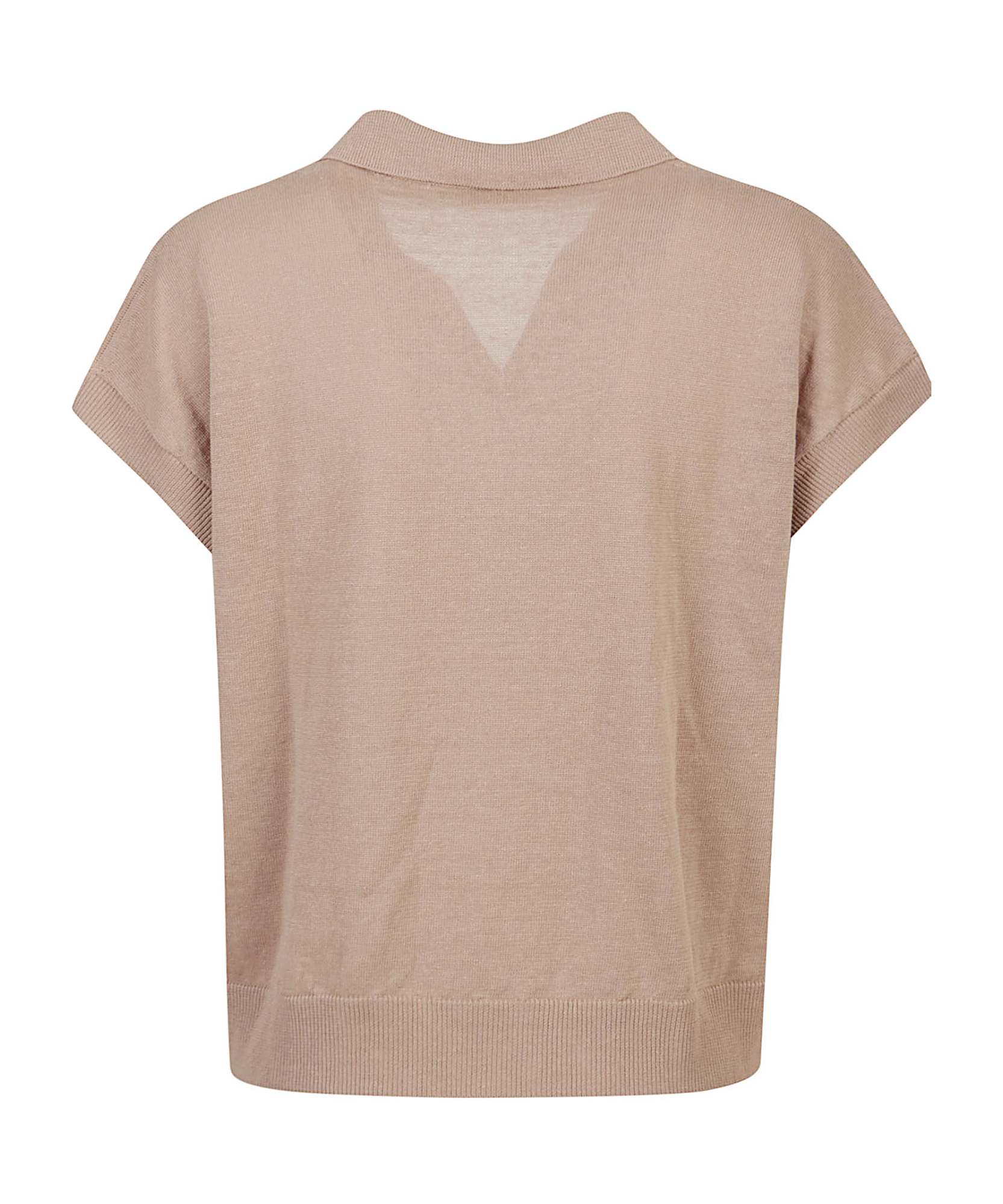 Peserico Chain Link Detailed Polo Top