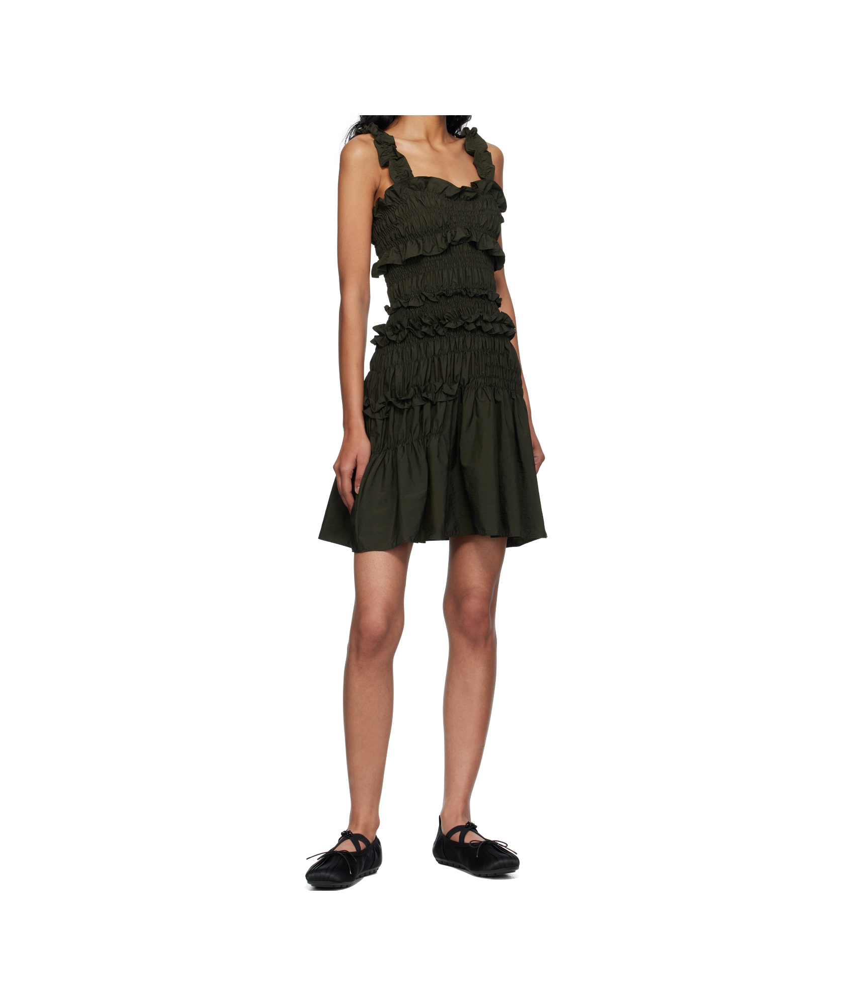 Cecilie Bahnsen Sleeveless Dress In Black