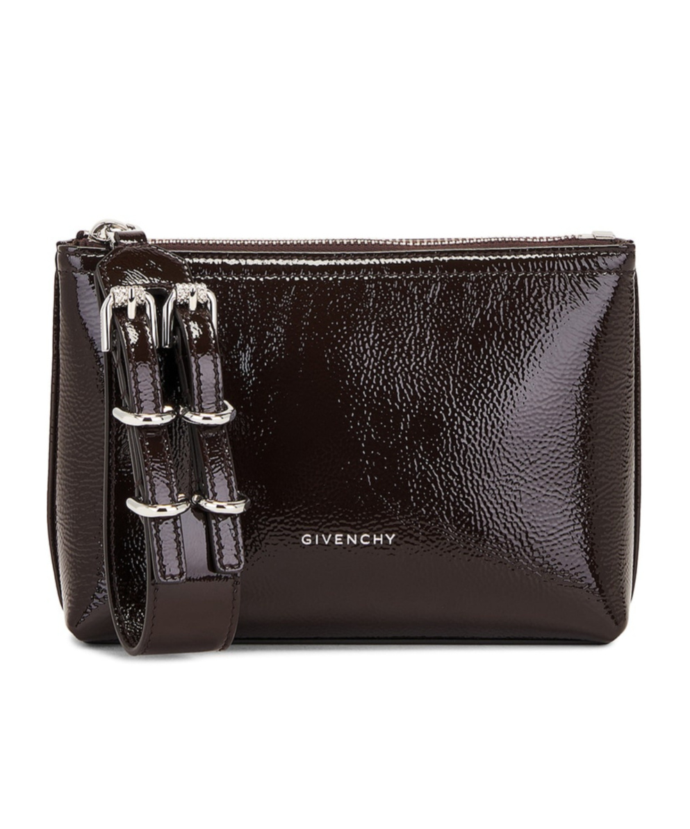 Shop Givenchy Voyou Clutch Bag In Black