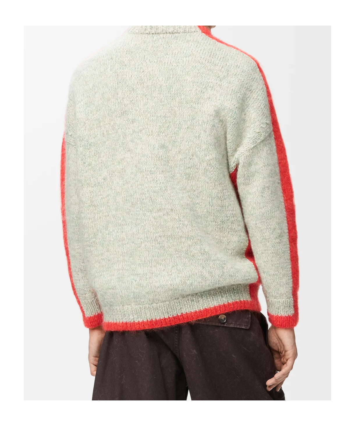 Loewe Sweater In Wool In Gray