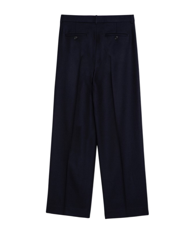 Loewe Pleated Casual Pants In Black