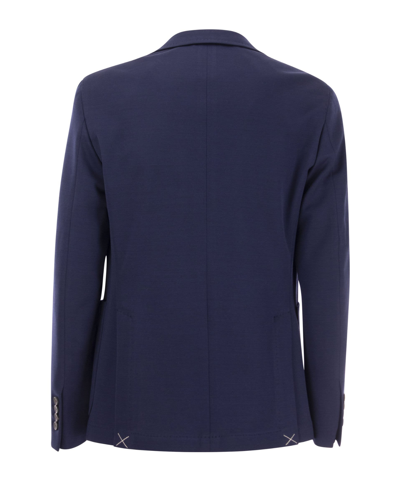 Peserico Men's Single-breasted Blazer In Blue