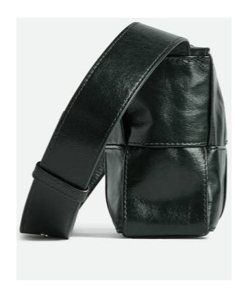 Bottega Veneta Small Arco Crossbody Bag In Black